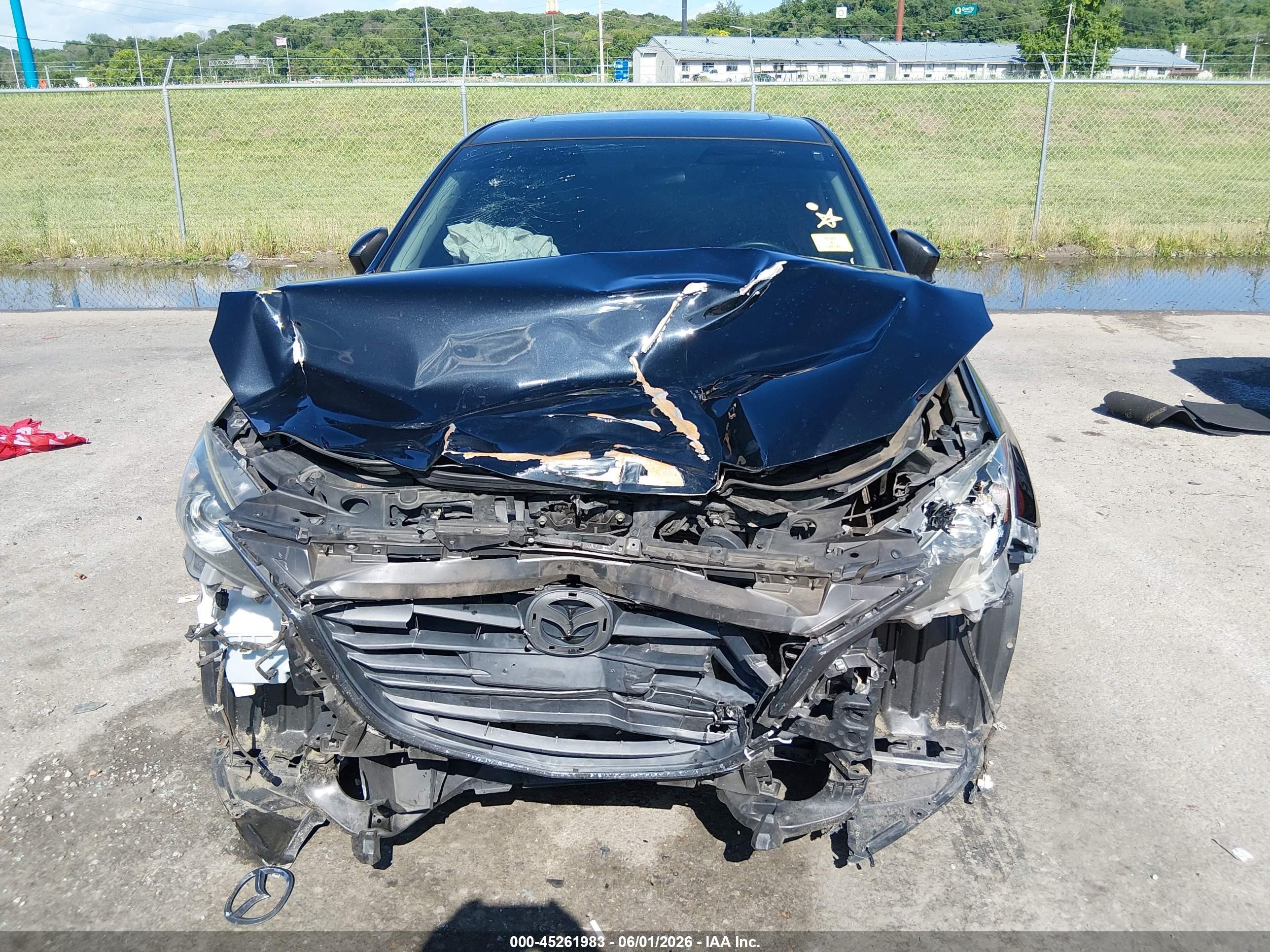 2015 Mazda Mazda3 I Touring Black vin: 3MZBM1V70FM205264