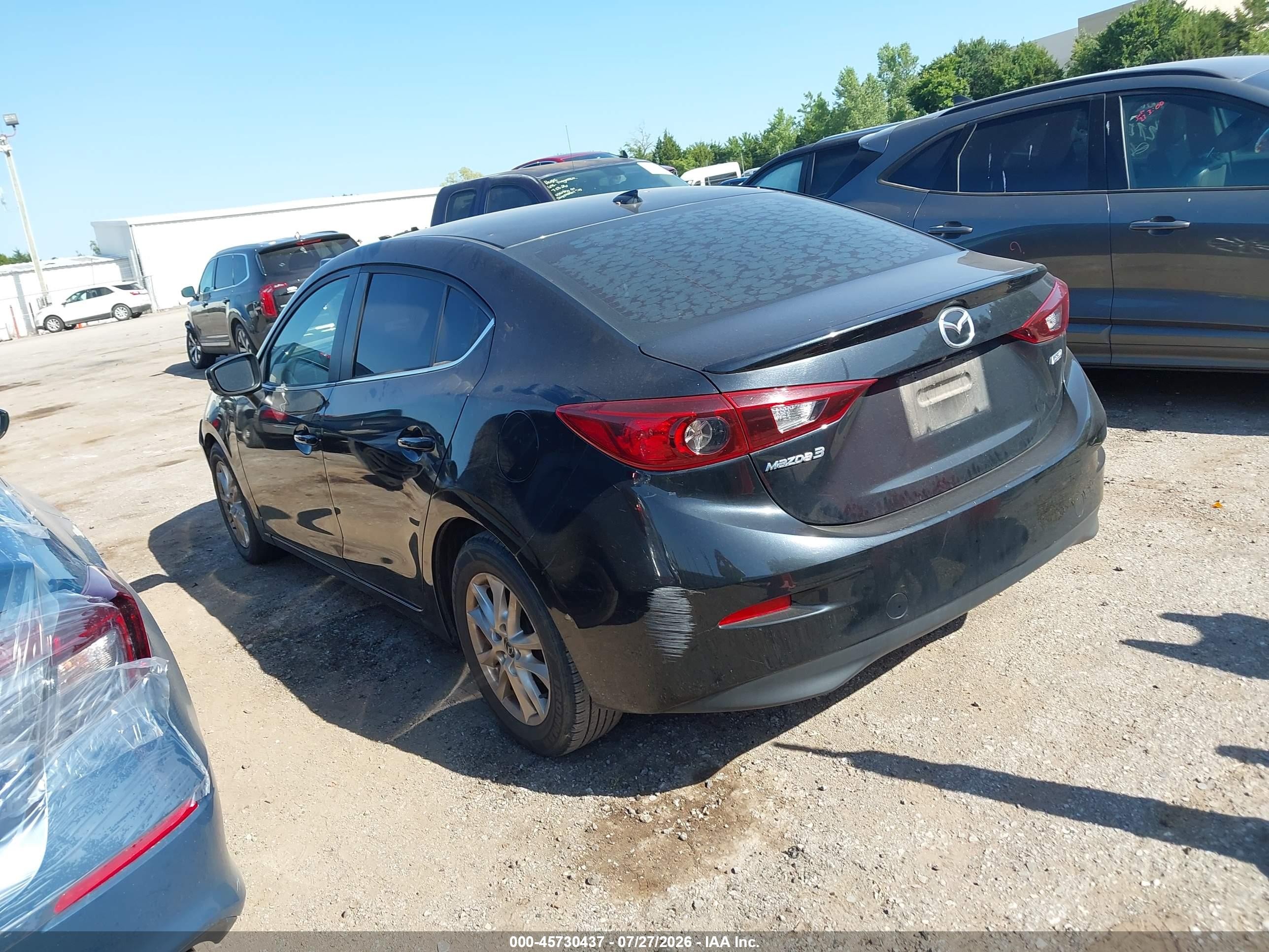 2015 Mazda Mazda3 I Touring Black vin: 3MZBM1V70FM232772