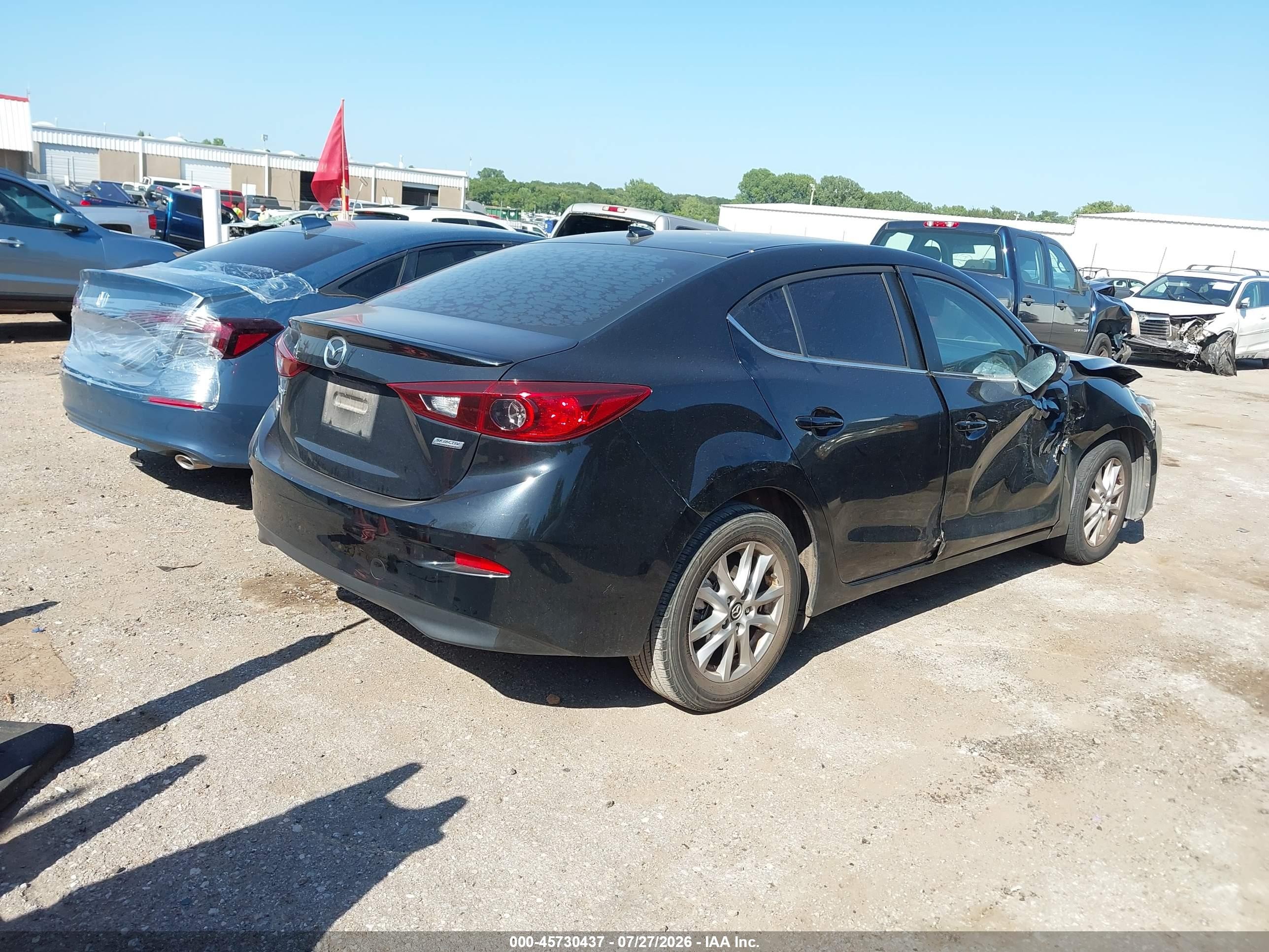 2015 Mazda Mazda3 I Touring Black vin: 3MZBM1V70FM232772
