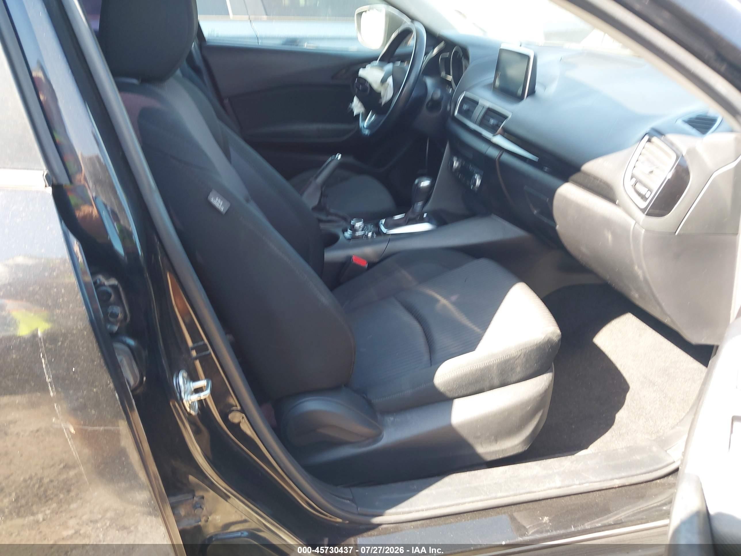 2015 Mazda Mazda3 I Touring Black vin: 3MZBM1V70FM232772