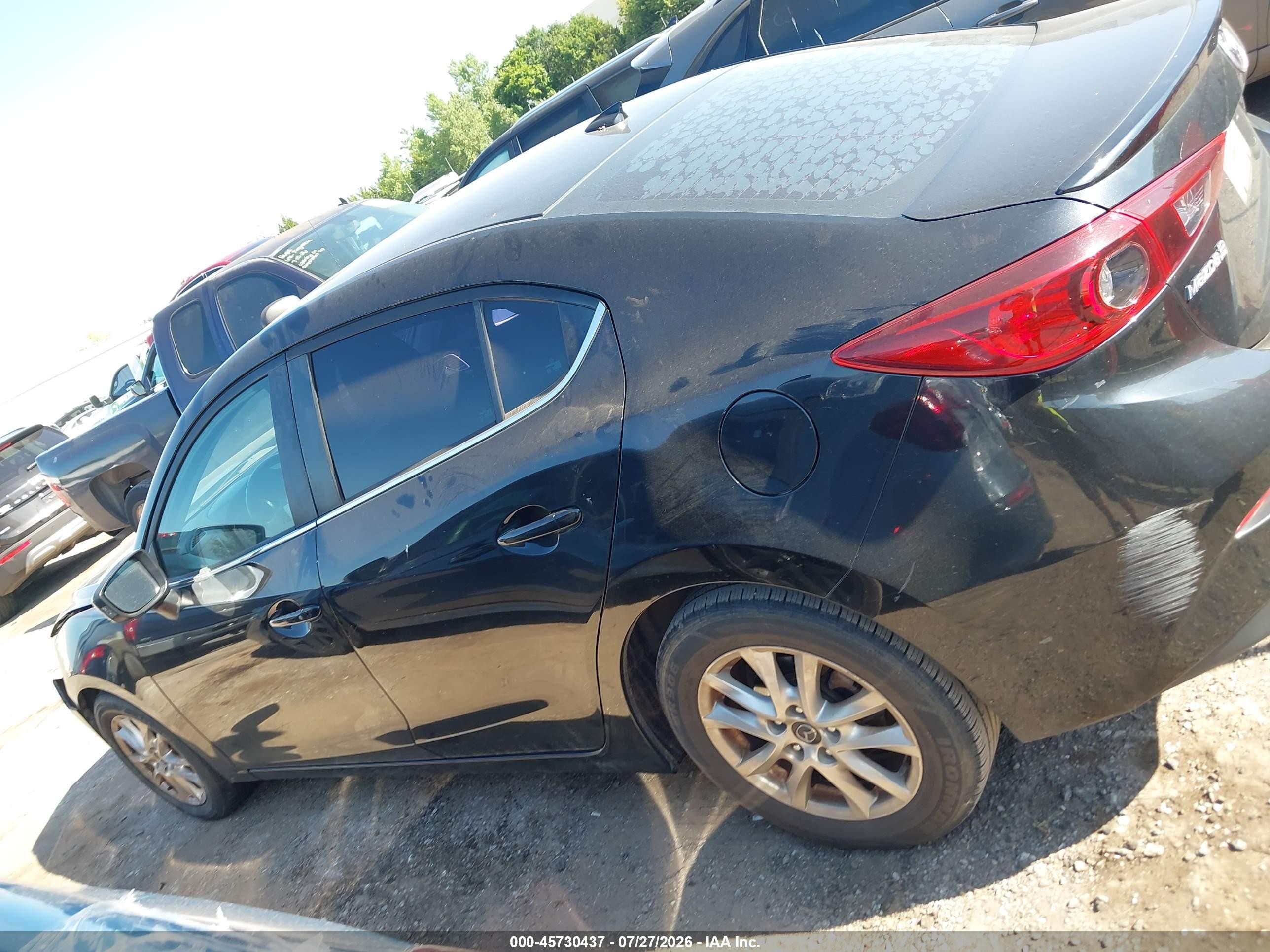 2015 Mazda Mazda3 I Touring Black vin: 3MZBM1V70FM232772