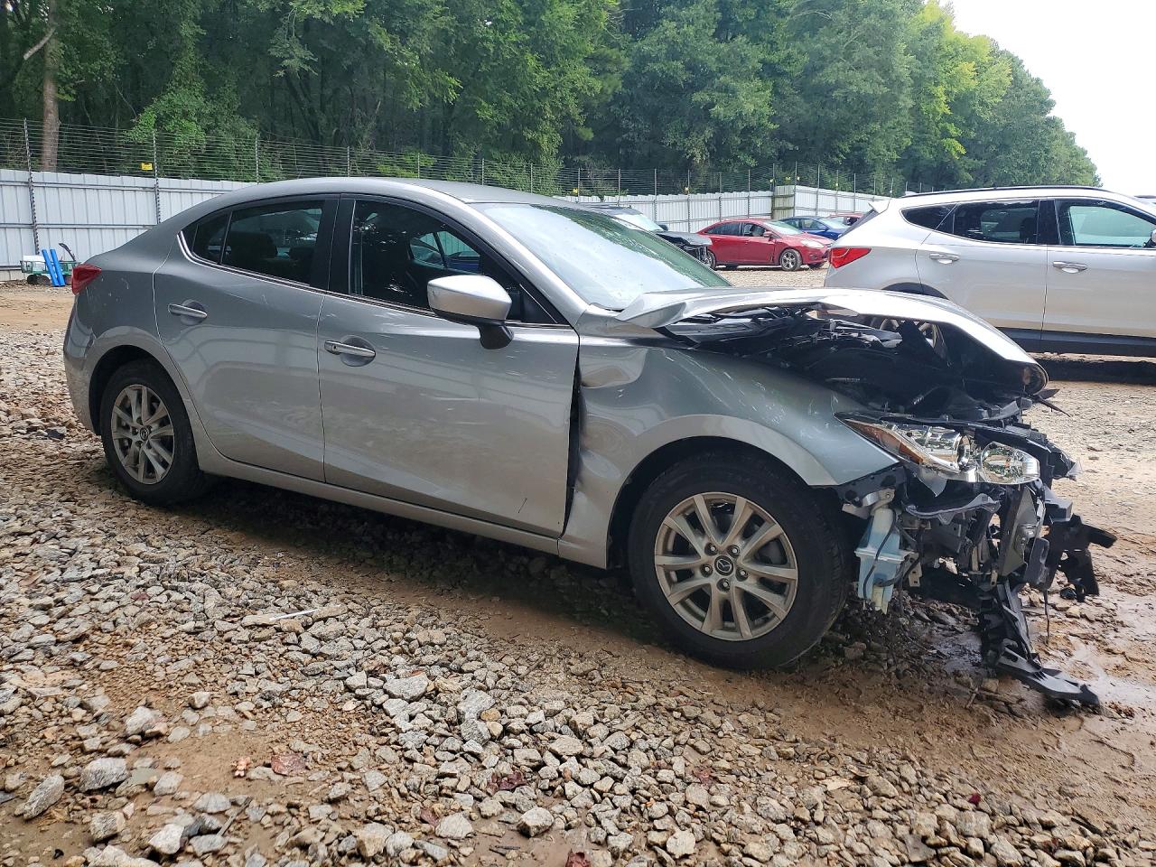 2015 Mazda 3 Touring Silver vin: 3MZBM1V70FM234358