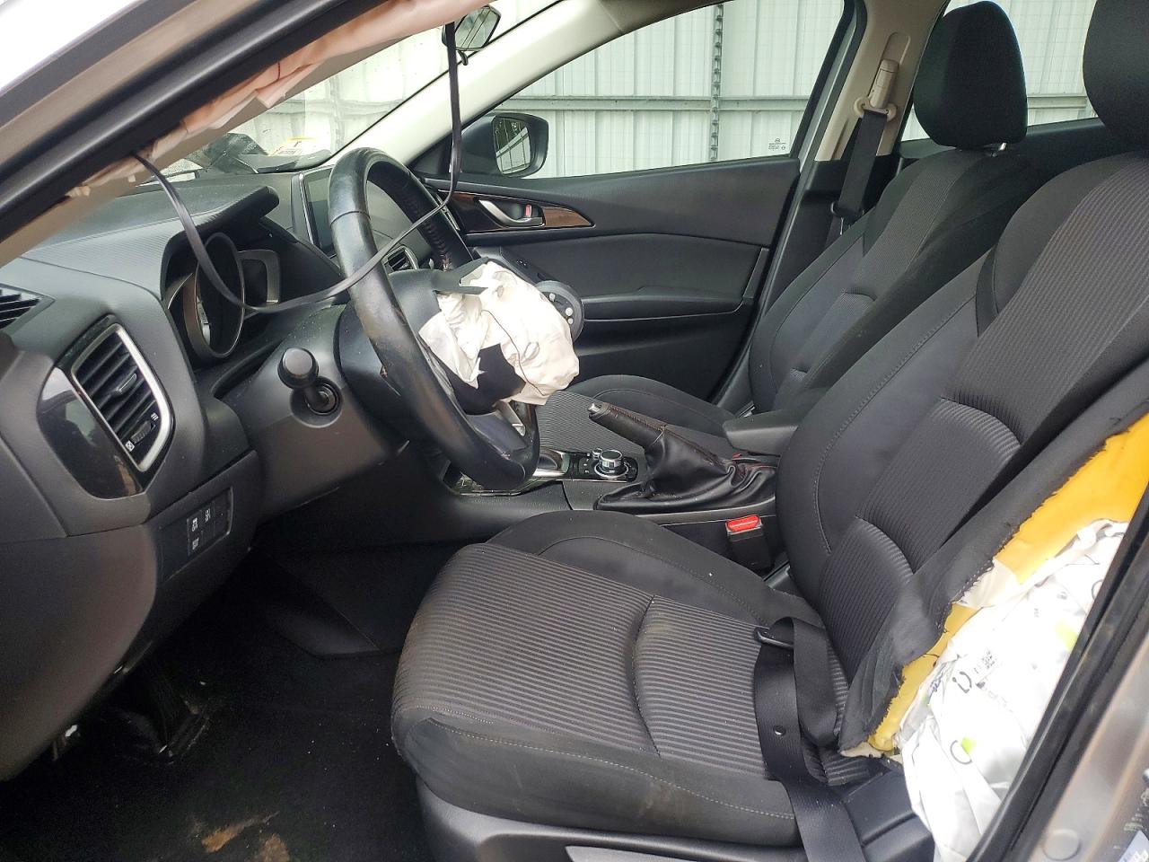 2015 Mazda 3 Touring Silver vin: 3MZBM1V70FM234358
