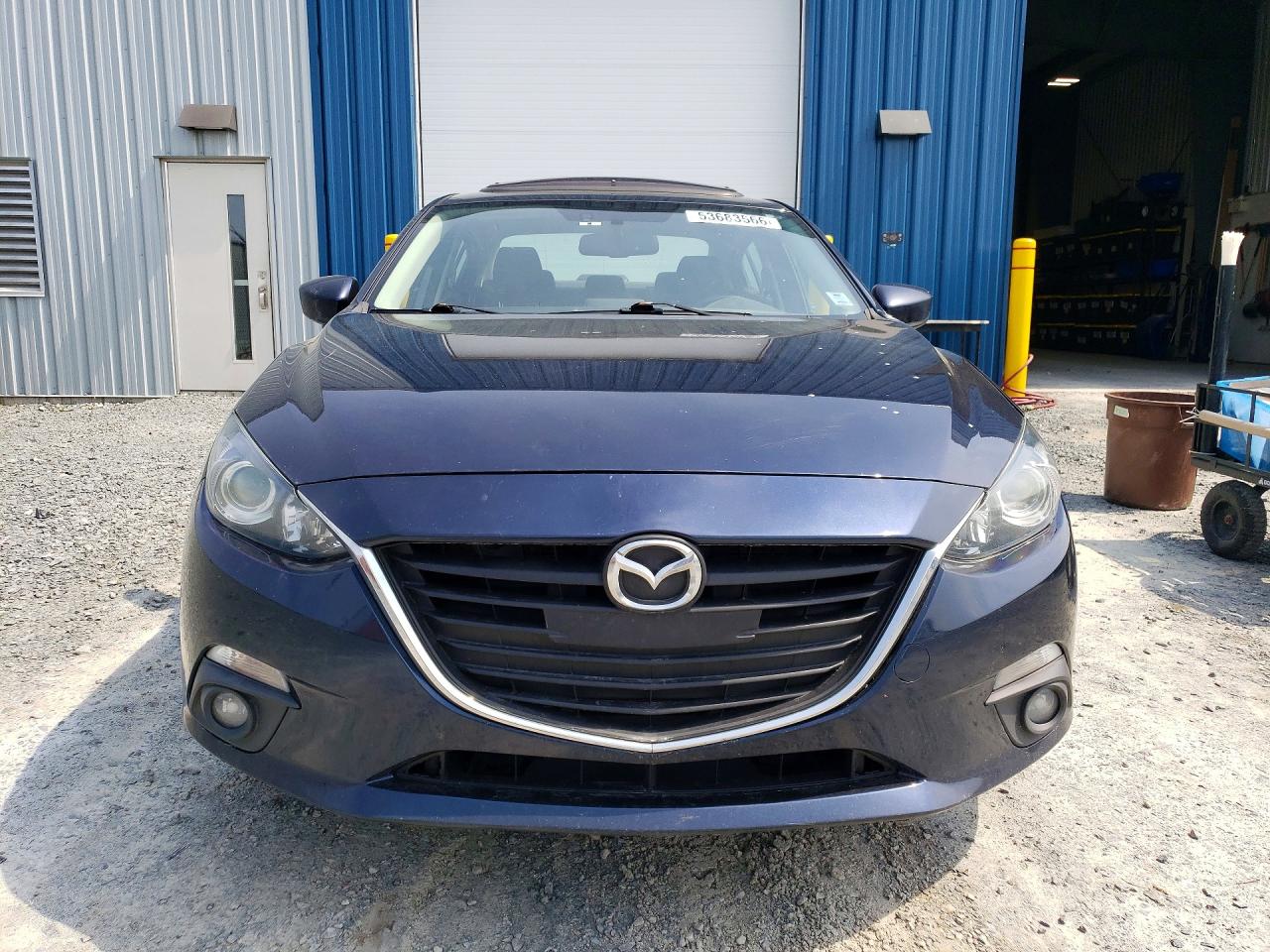 2014 Mazda 3 Touring Blue vin: 3MZBM1V71EM116494