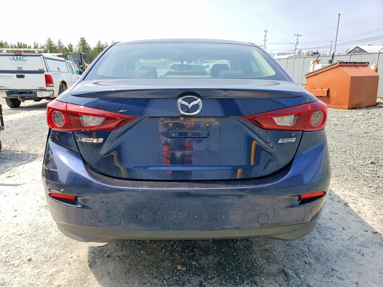 2014 Mazda 3 Touring Blue vin: 3MZBM1V71EM116494