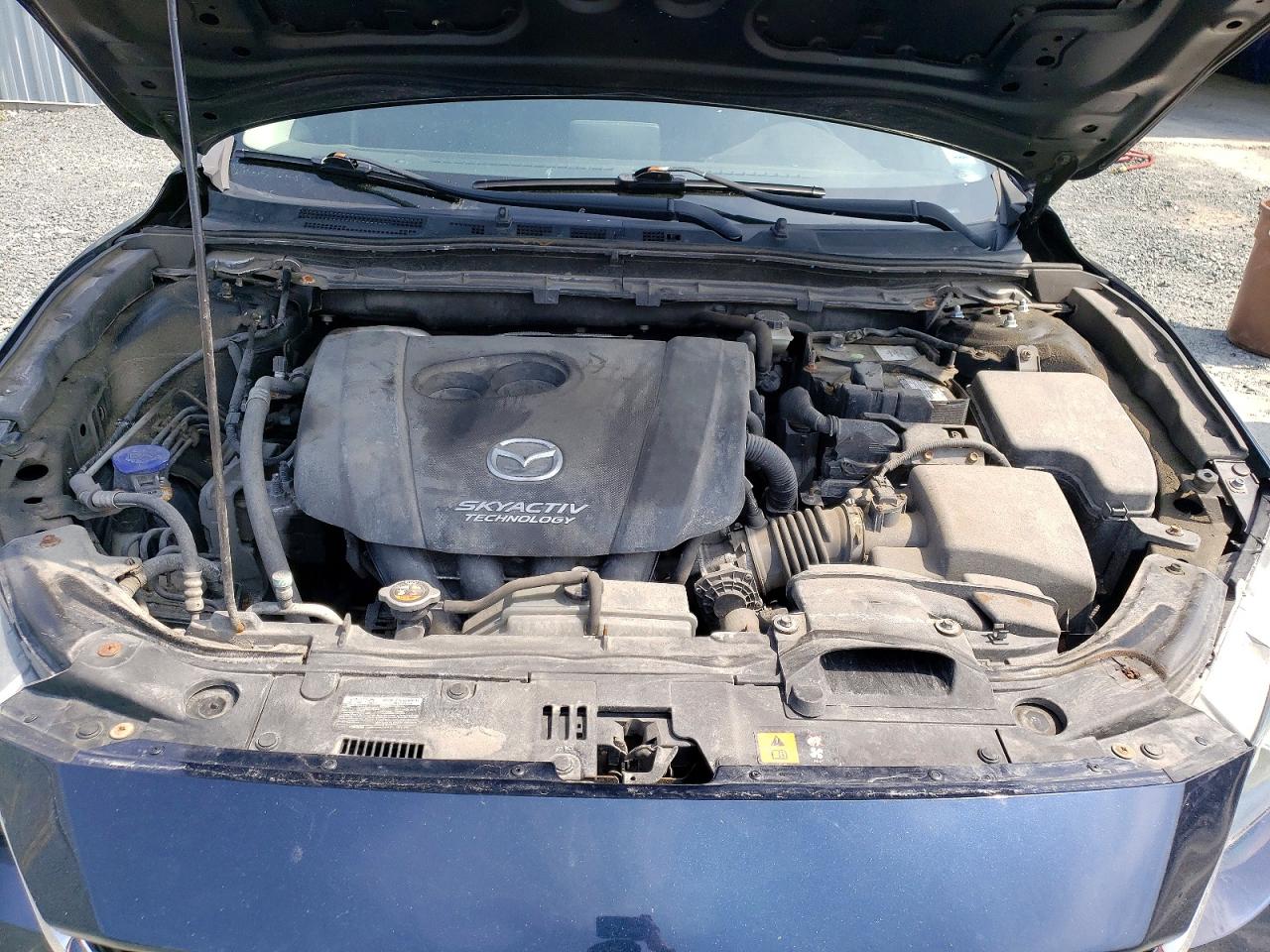2014 Mazda 3 Touring Blue vin: 3MZBM1V71EM116494