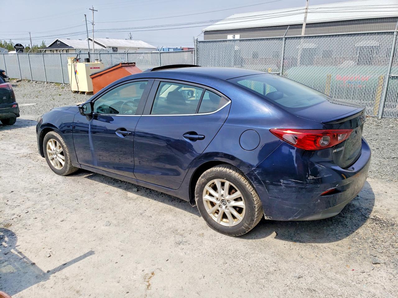 2014 Mazda 3 Touring Blue vin: 3MZBM1V71EM116494