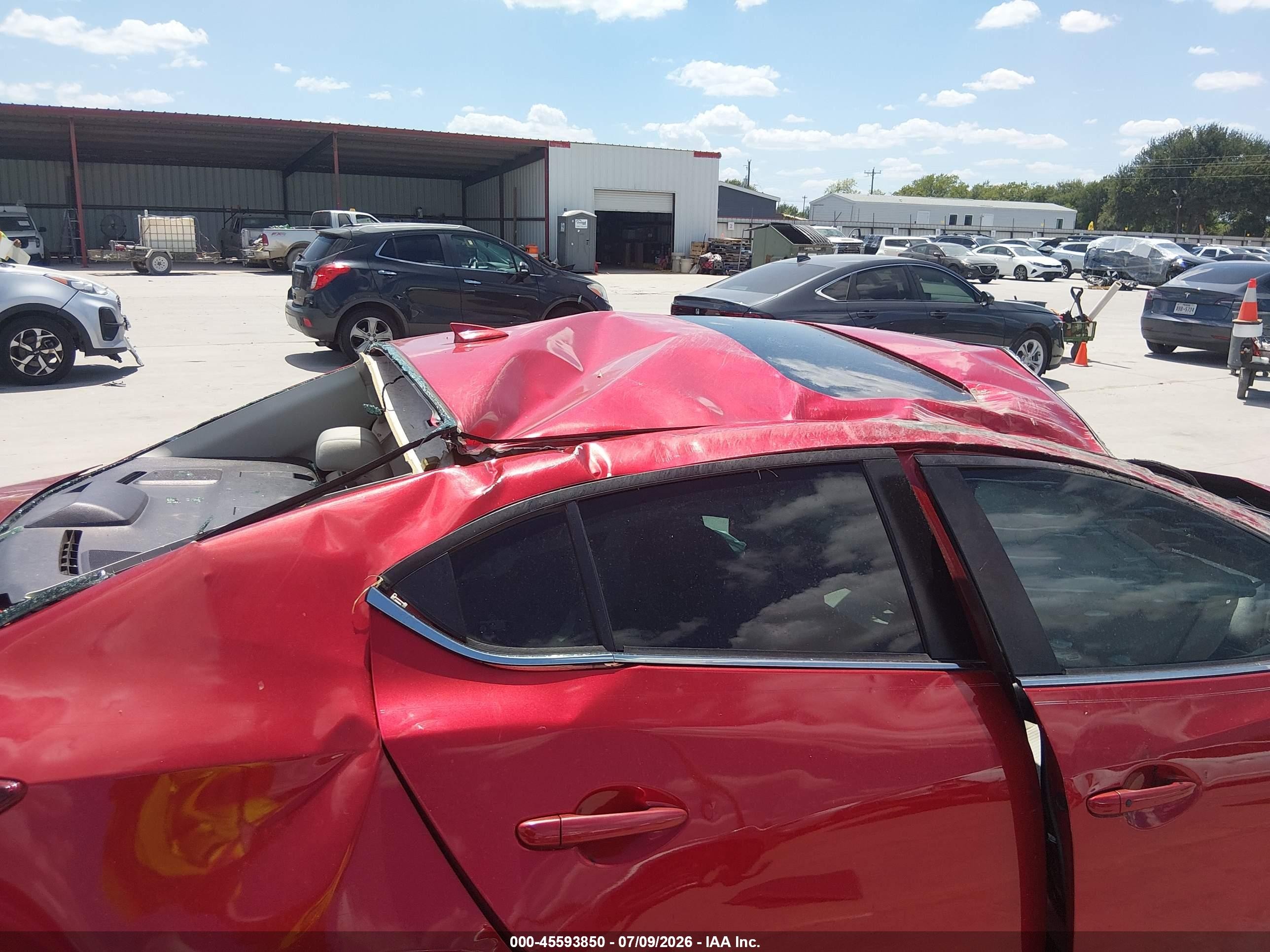 2015 Mazda Mazda3 I Touring Maroon vin: 3MZBM1V71FM129084