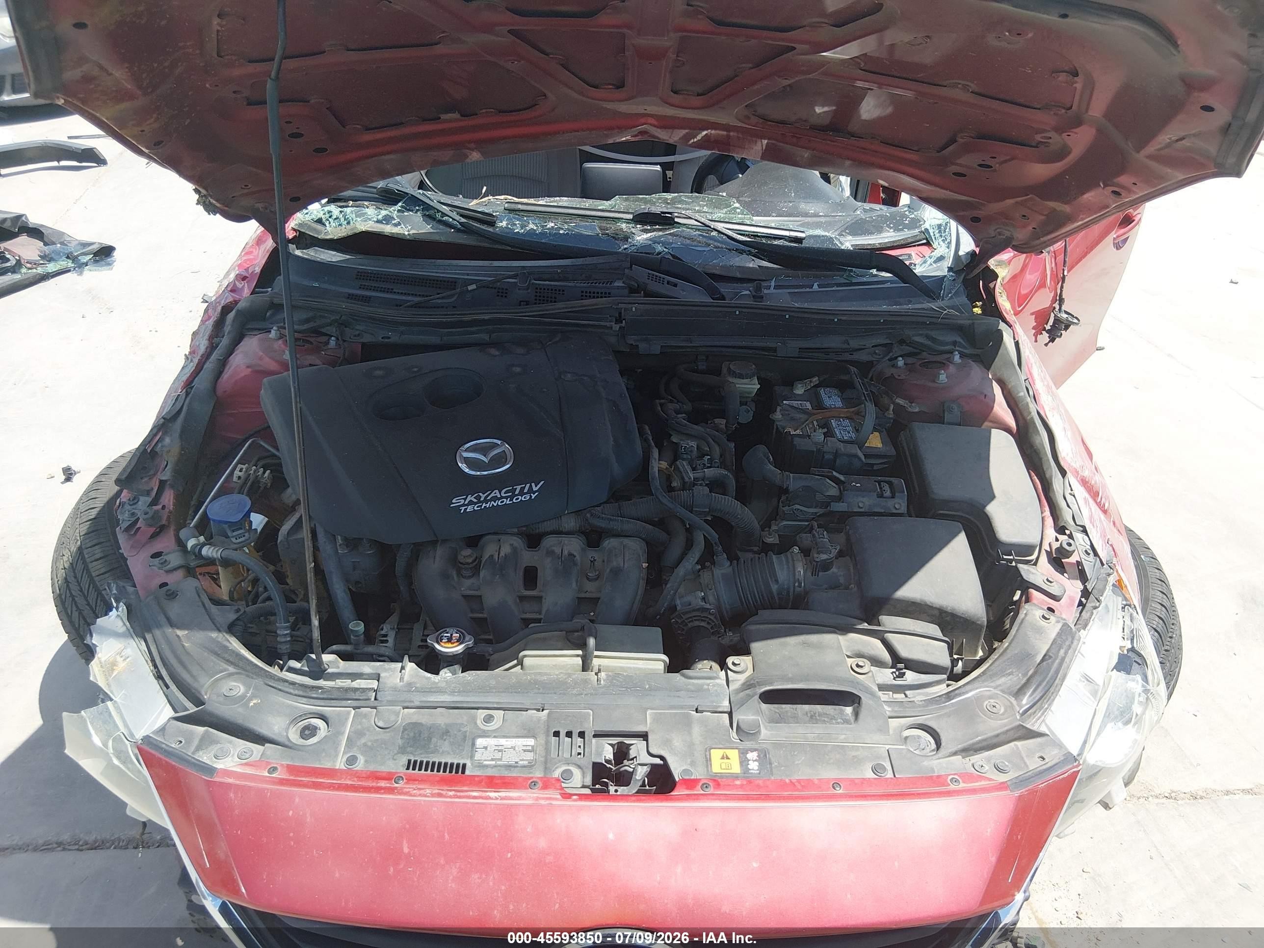 2015 Mazda Mazda3 I Touring Maroon vin: 3MZBM1V71FM129084