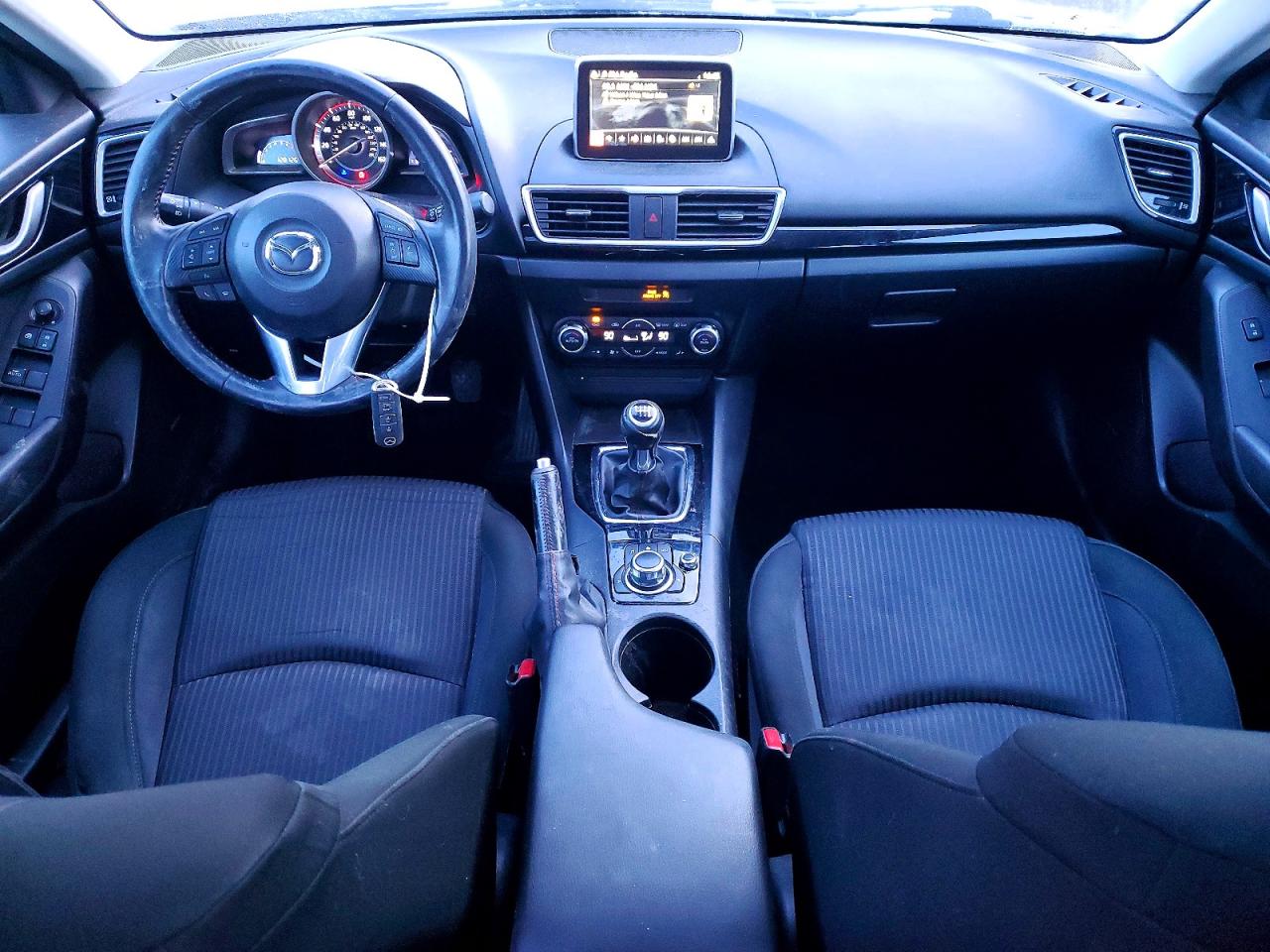2015 Mazda 3 Touring Silver vin: 3MZBM1V71FM139842
