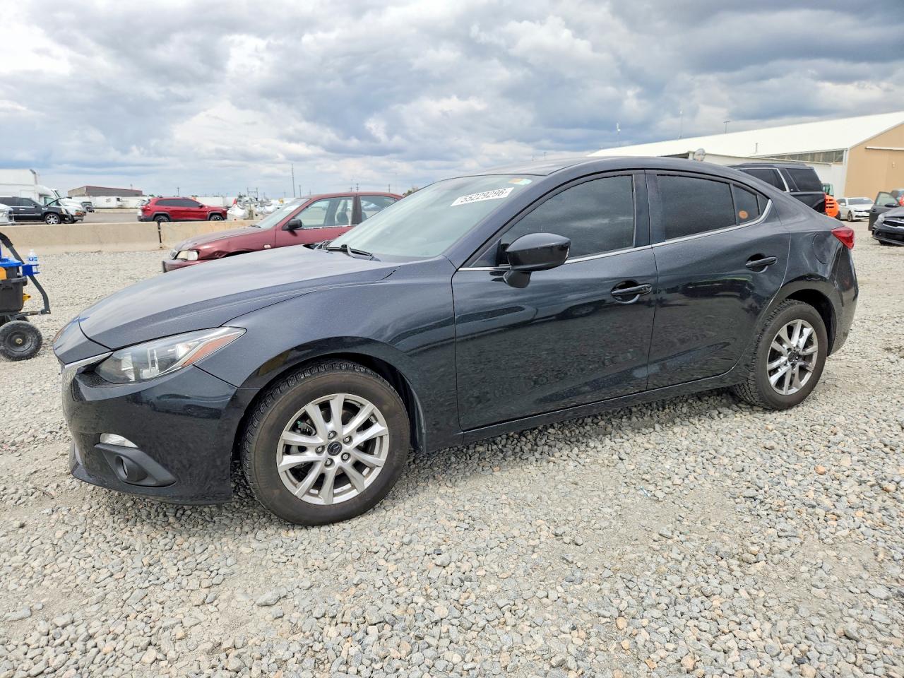 2015 Mazda 3 Touring Gray vin: 3MZBM1V71FM140604