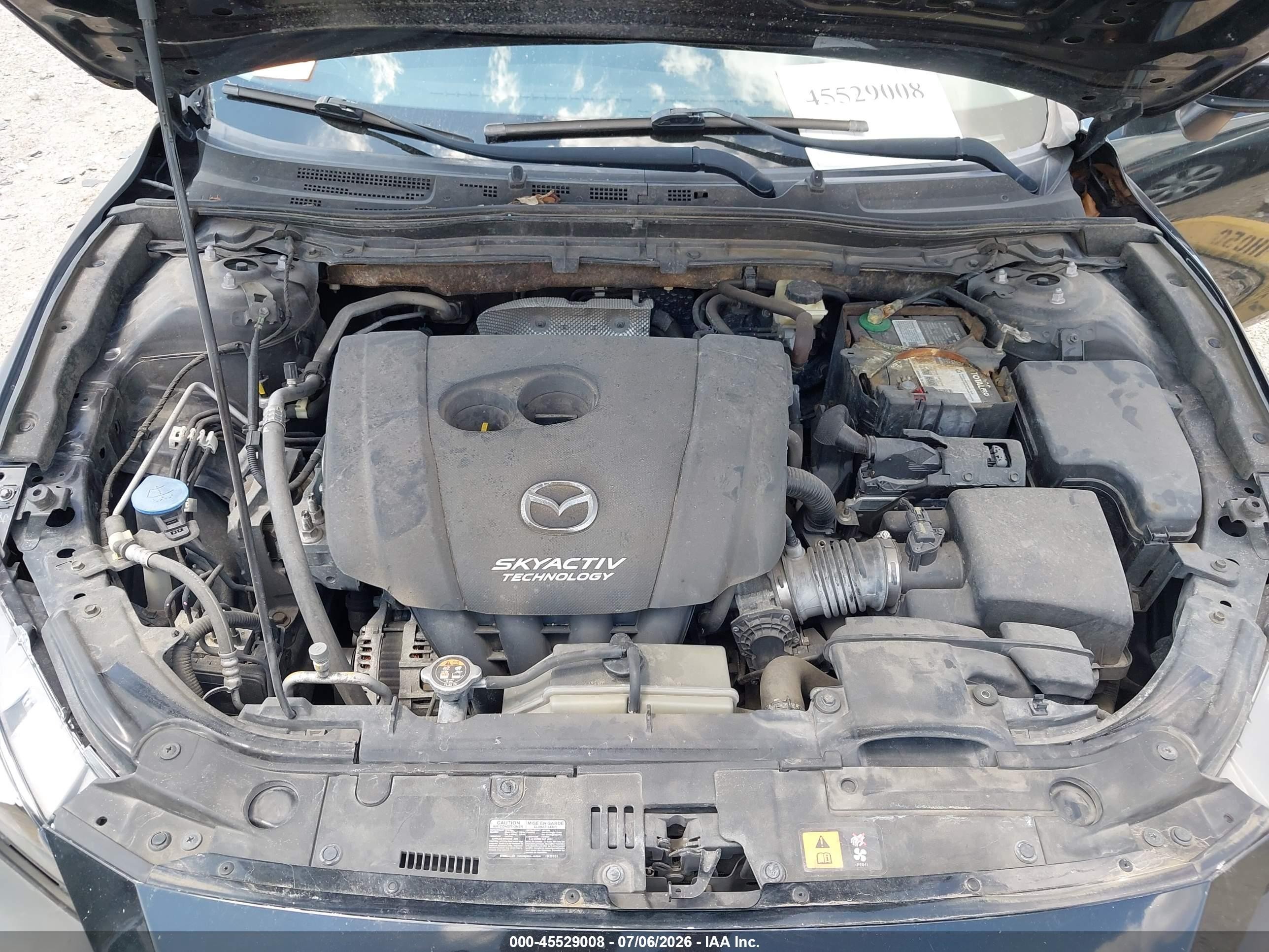 2015 Mazda Mazda3 I Touring Черный vin: 3MZBM1V71FM232084