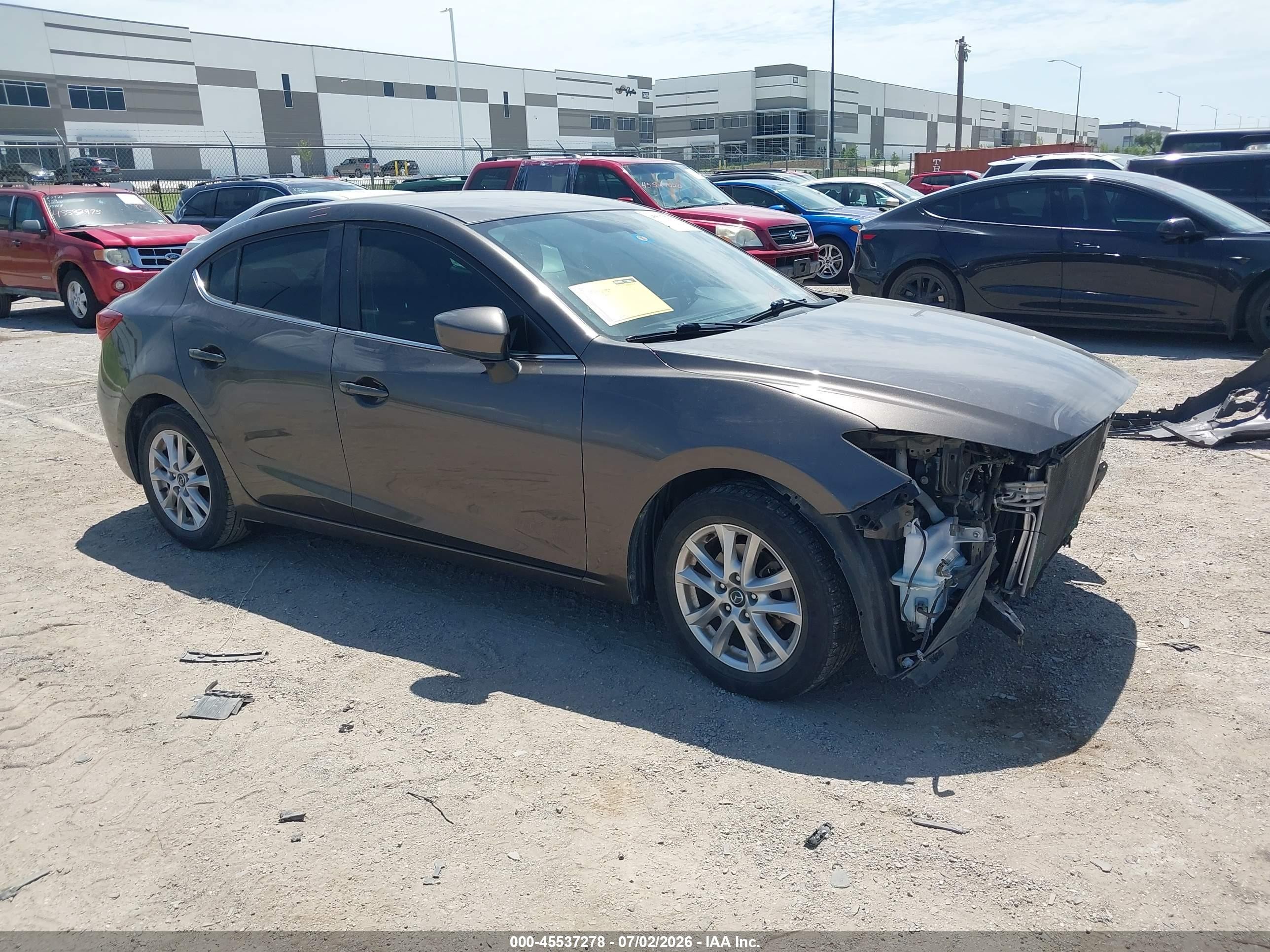 2015 Mazda Mazda3 I Touring Brown vin: 3MZBM1V71FM232960