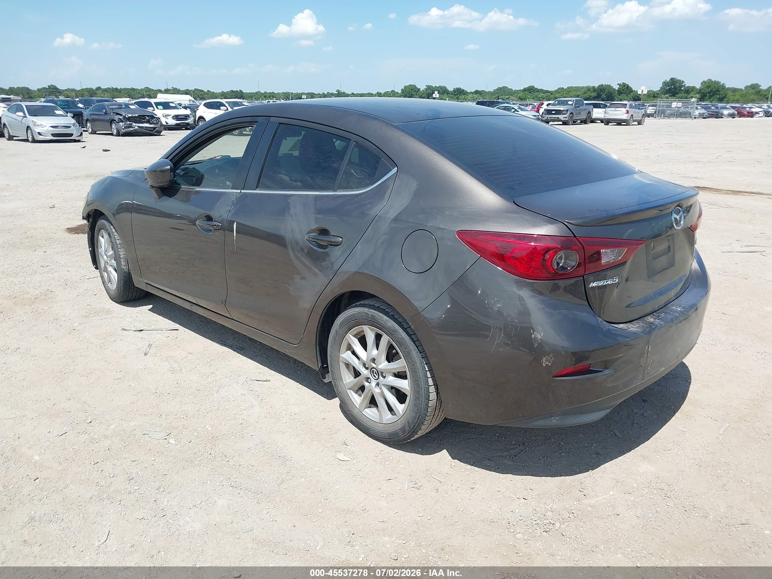 2015 Mazda Mazda3 I Touring Brown vin: 3MZBM1V71FM232960