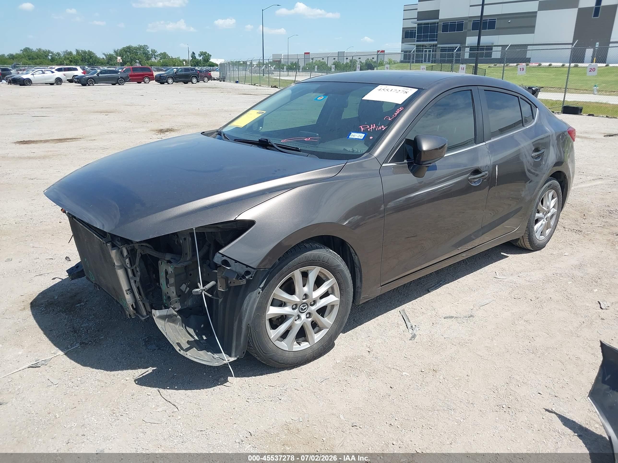 2015 Mazda Mazda3 I Touring Brown vin: 3MZBM1V71FM232960
