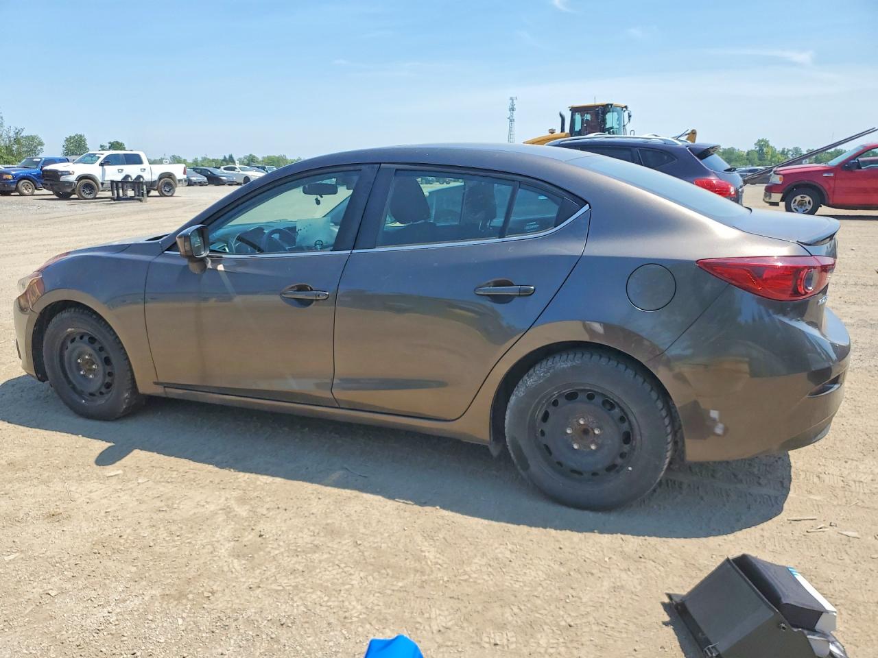 2015 Mazda 3 Touring Серый vin: 3MZBM1V71FM233042