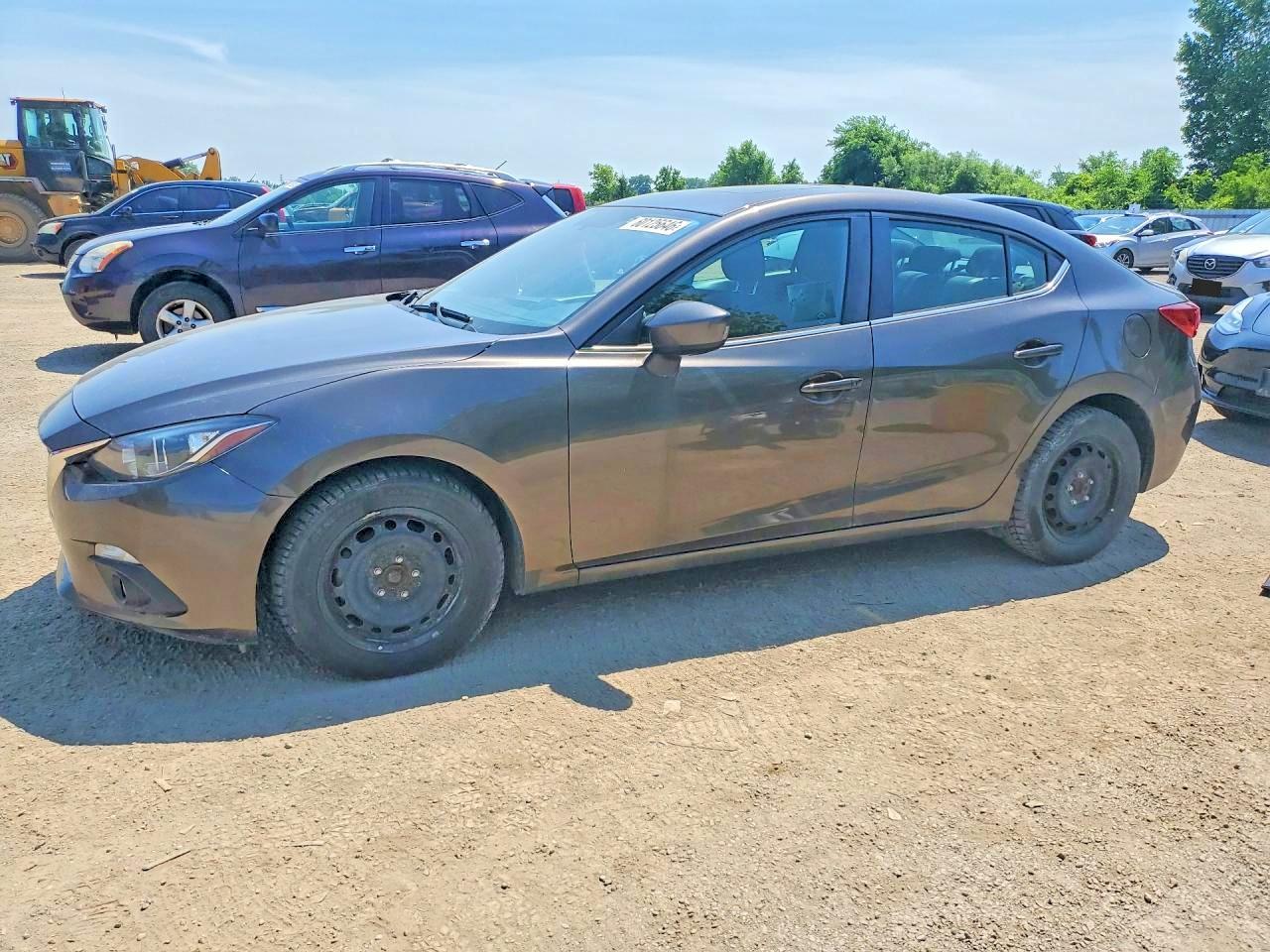 2015 Mazda 3 Touring Gray vin: 3MZBM1V71FM233042