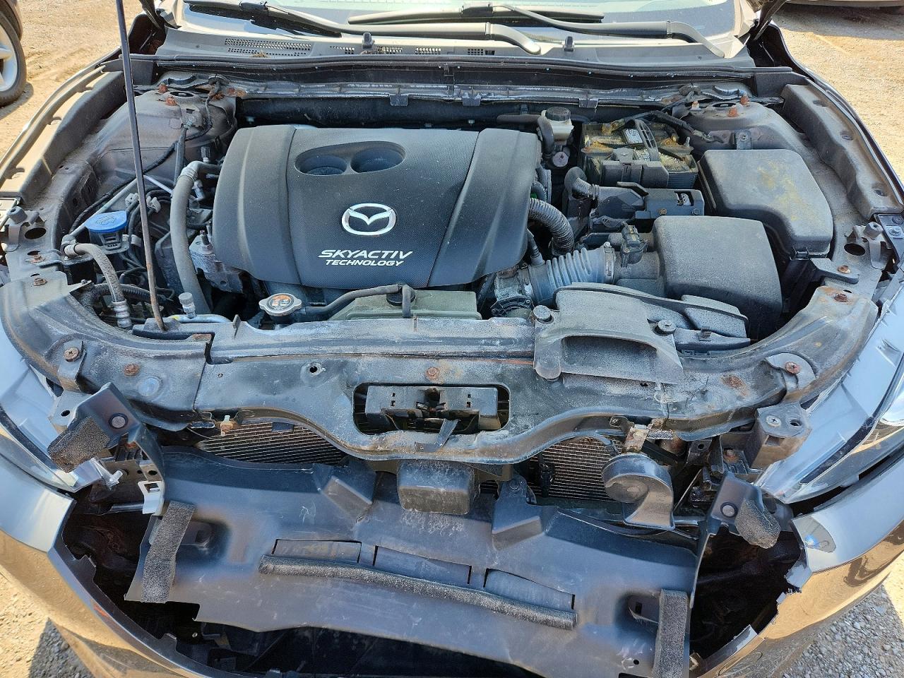 2015 Mazda 3 Touring Gray vin: 3MZBM1V71FM236975