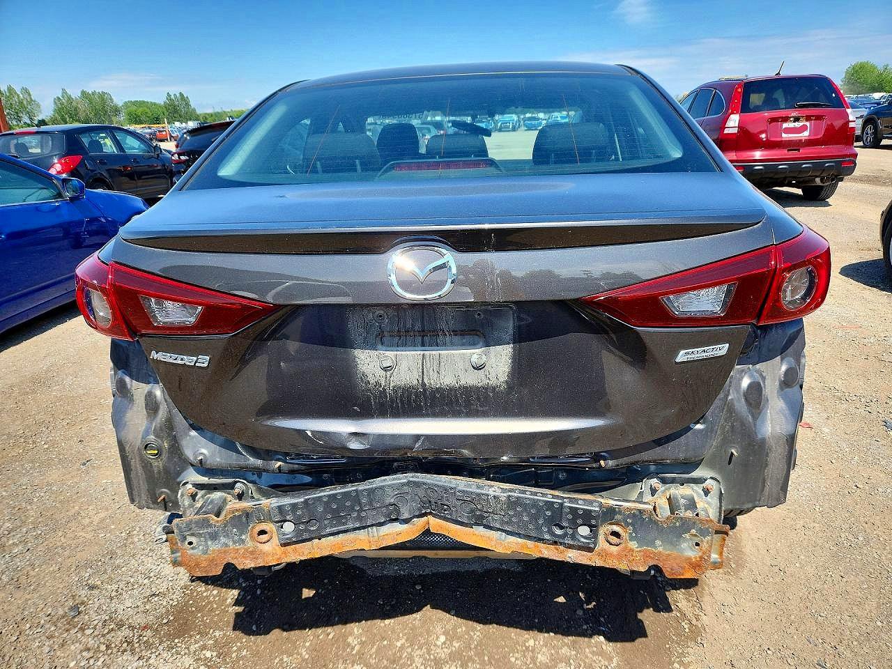 2015 Mazda 3 Touring Gray vin: 3MZBM1V71FM236975