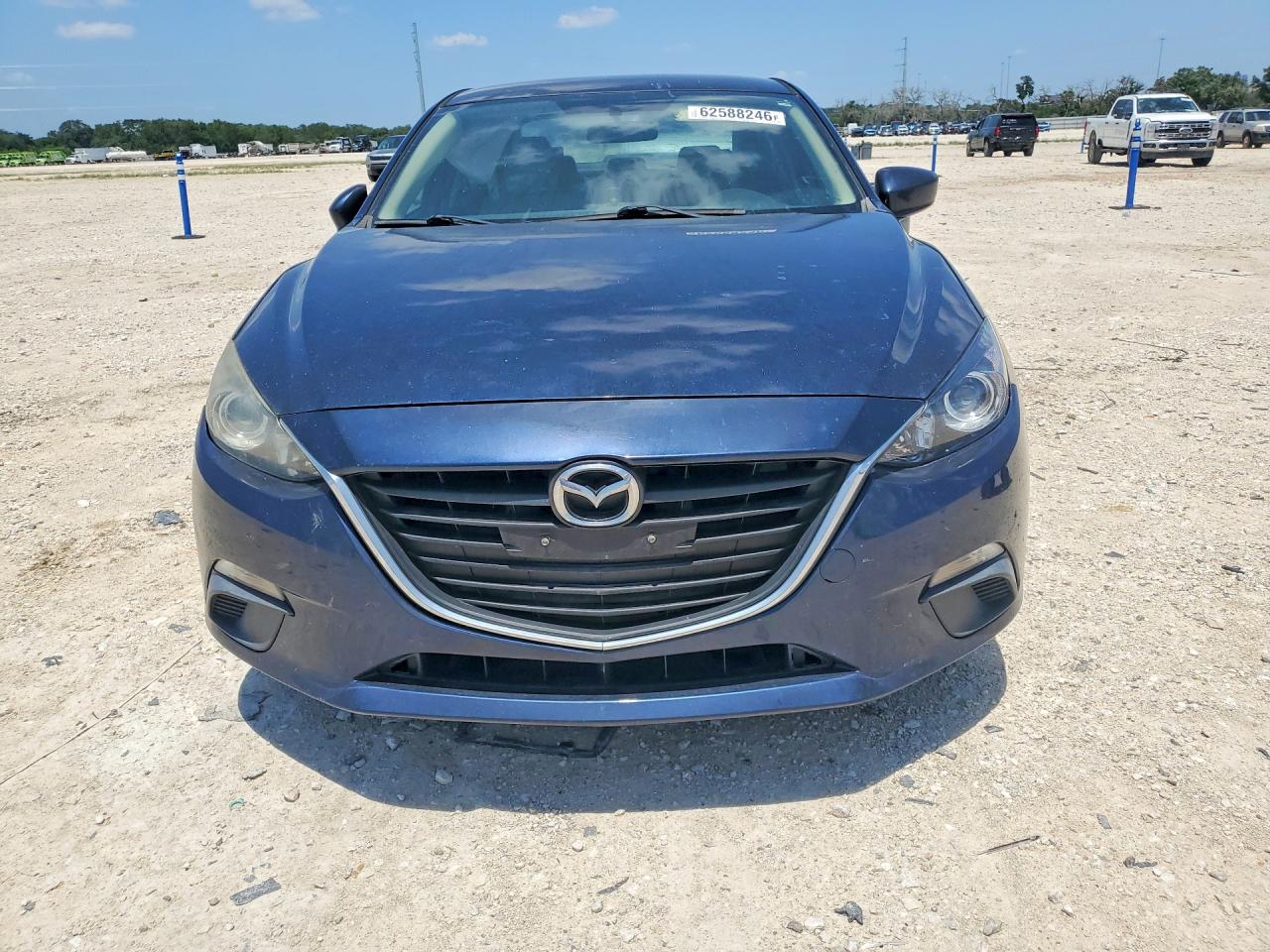 2014 Mazda 3 Touring Blue vin: 3MZBM1V72EM100451