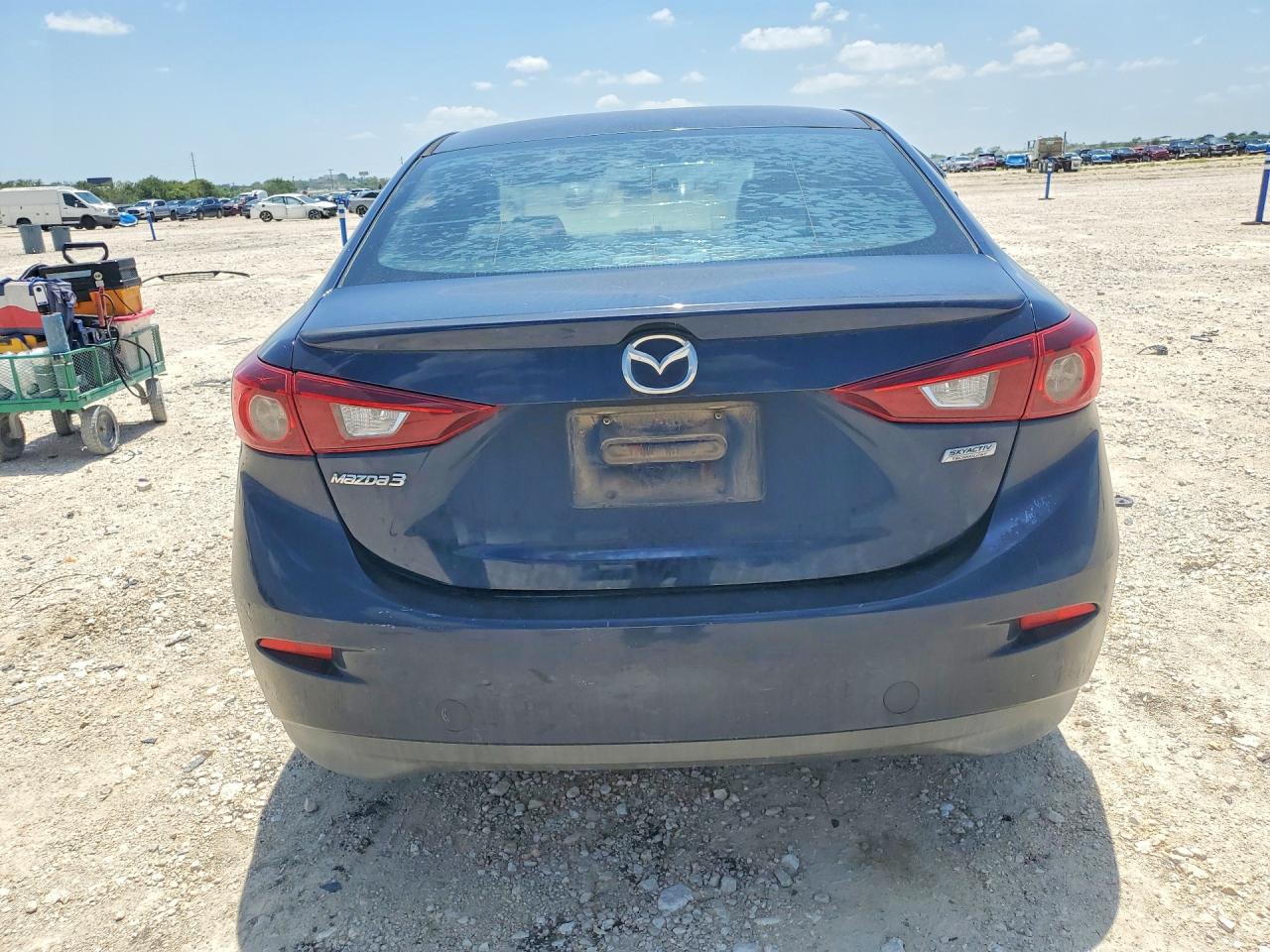 2014 Mazda 3 Touring Blue vin: 3MZBM1V72EM100451
