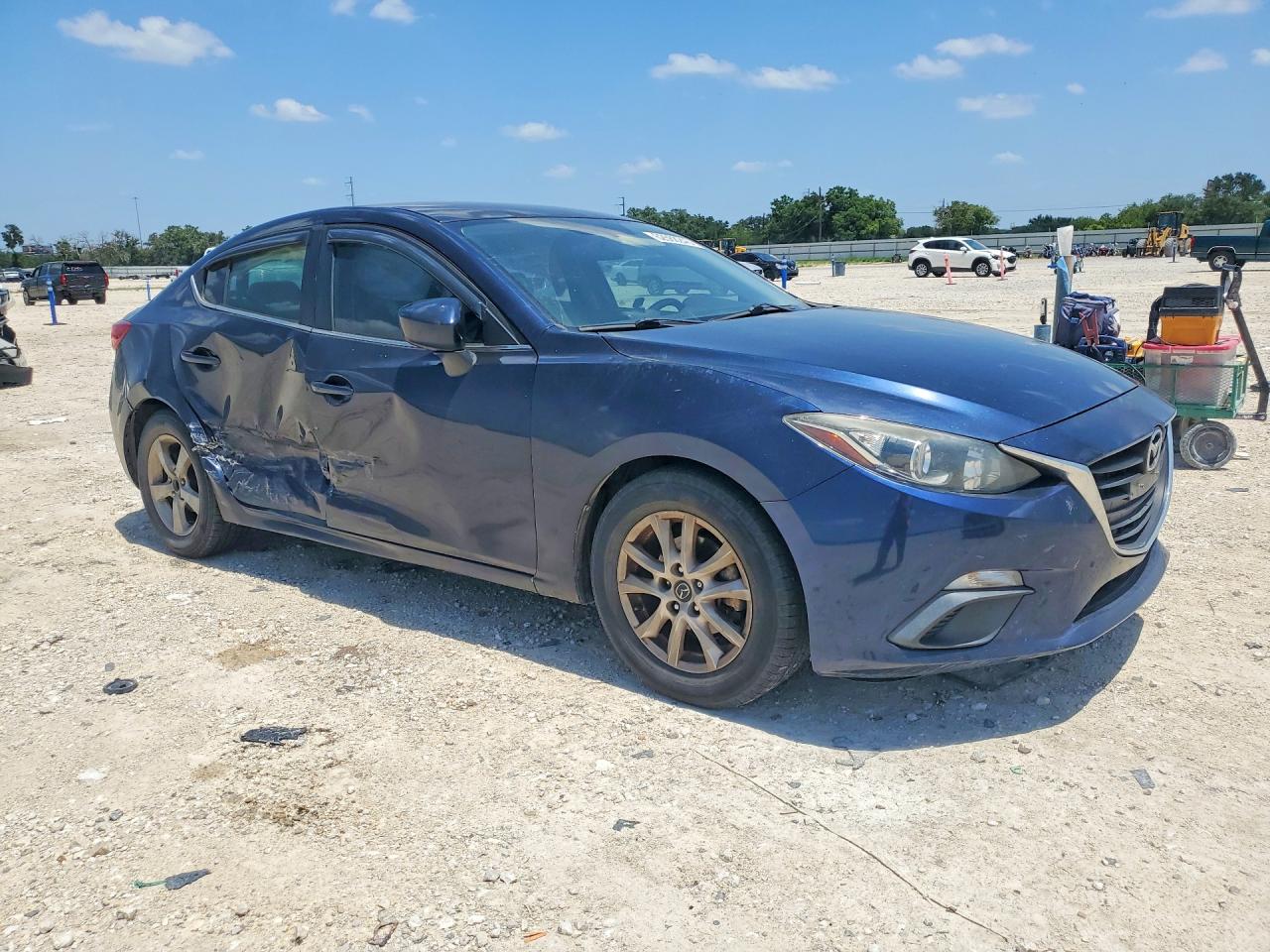 2014 Mazda 3 Touring Blue vin: 3MZBM1V72EM100451