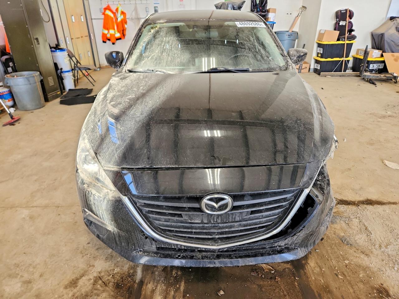 2014 Mazda Mazda3 Gs Sky 4dr Black vin: 3MZBM1V72EM101051