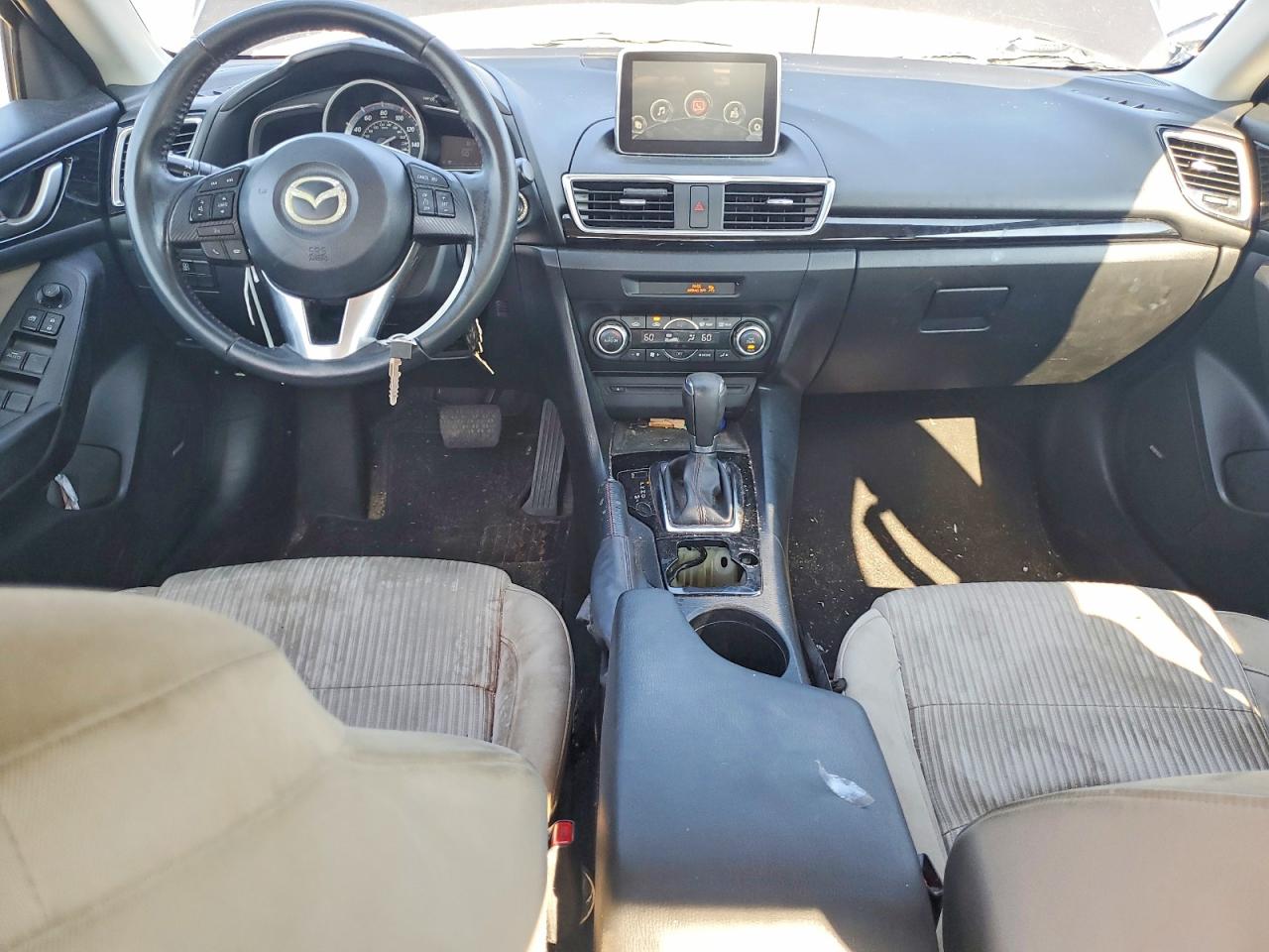 2015 Mazda 3 Touring Brown vin: 3MZBM1V72FM125206