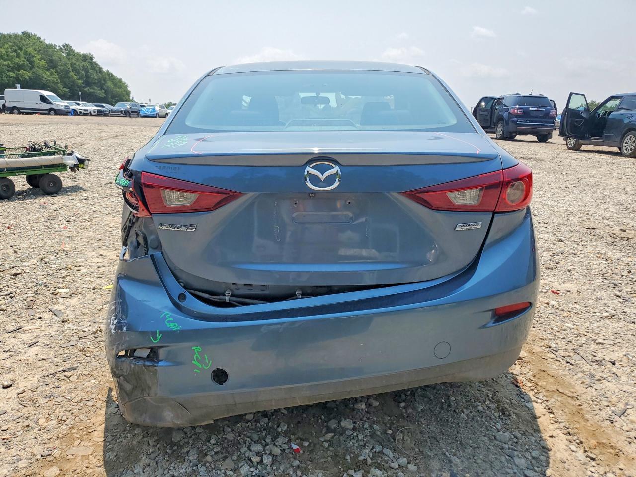 2015 Mazda 3 Touring Синий vin: 3MZBM1V72FM170291