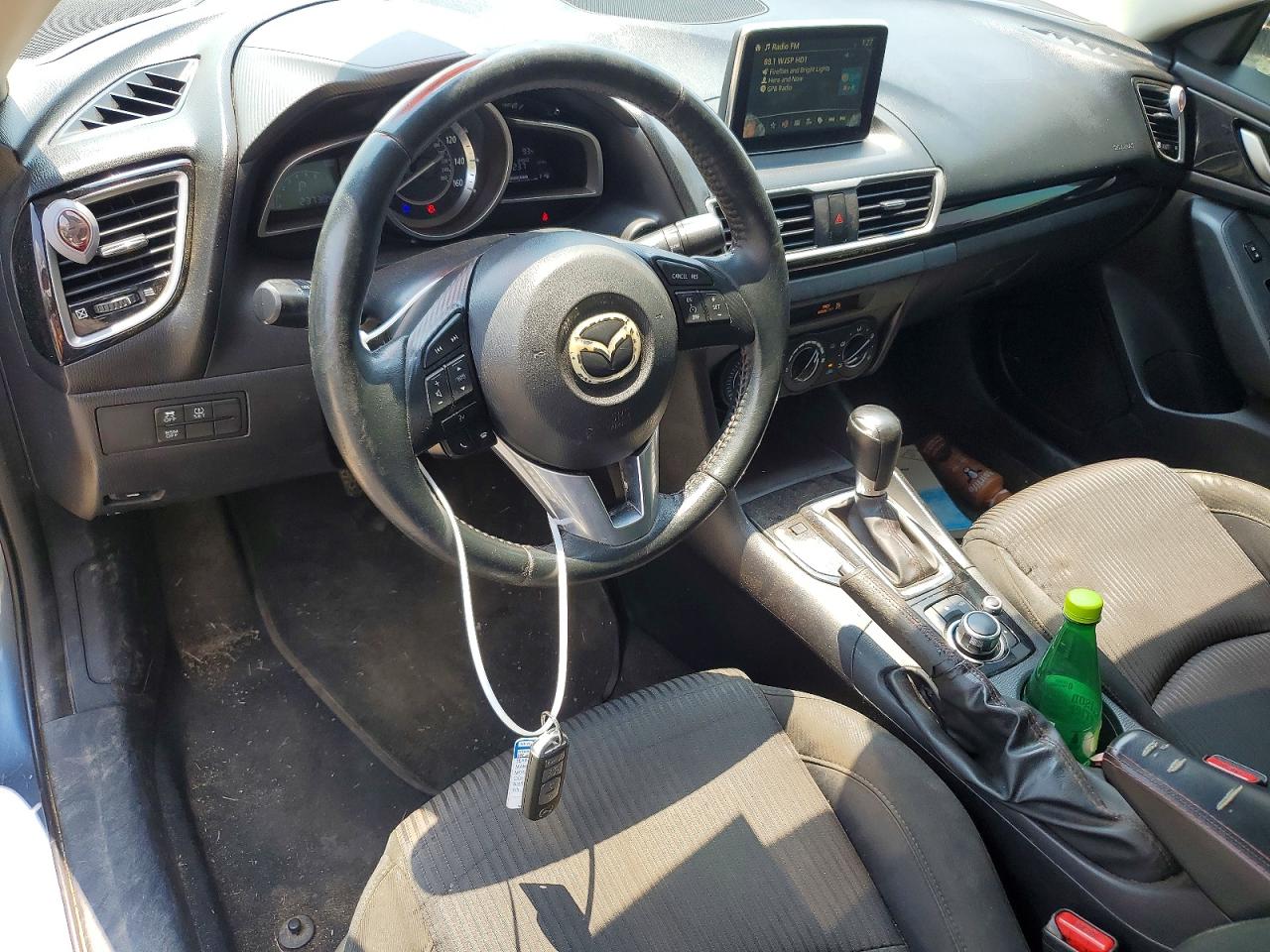 2015 Mazda 3 Touring Синий vin: 3MZBM1V72FM170291