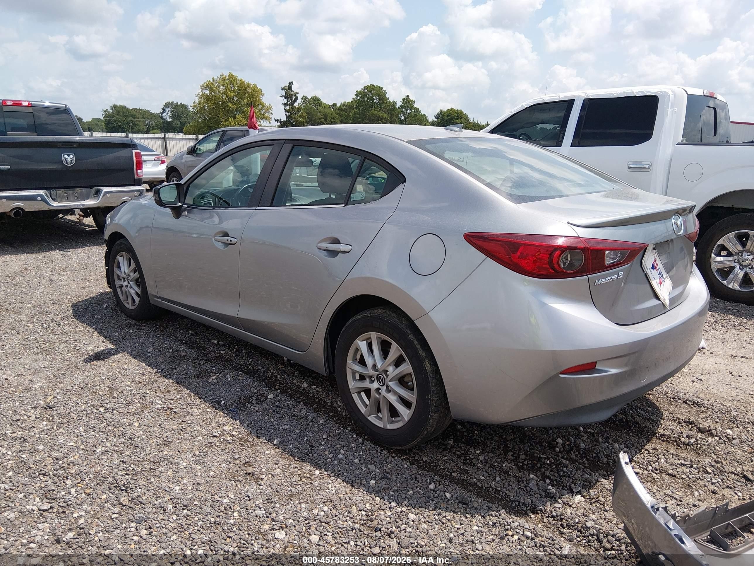 2015 Mazda Mazda3 I Touring Silver vin: 3MZBM1V72FM179847