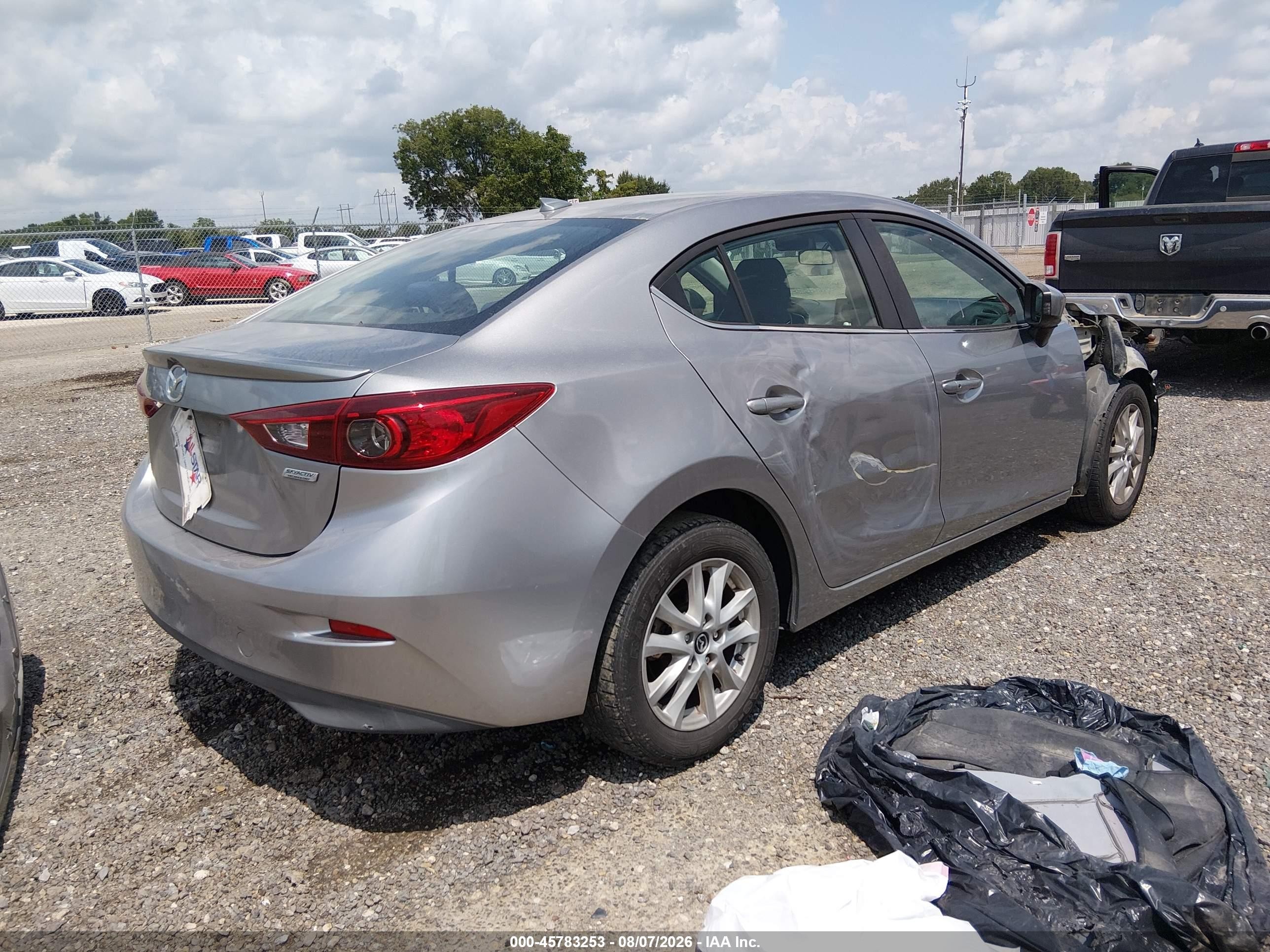 2015 Mazda Mazda3 I Touring Silver vin: 3MZBM1V72FM179847