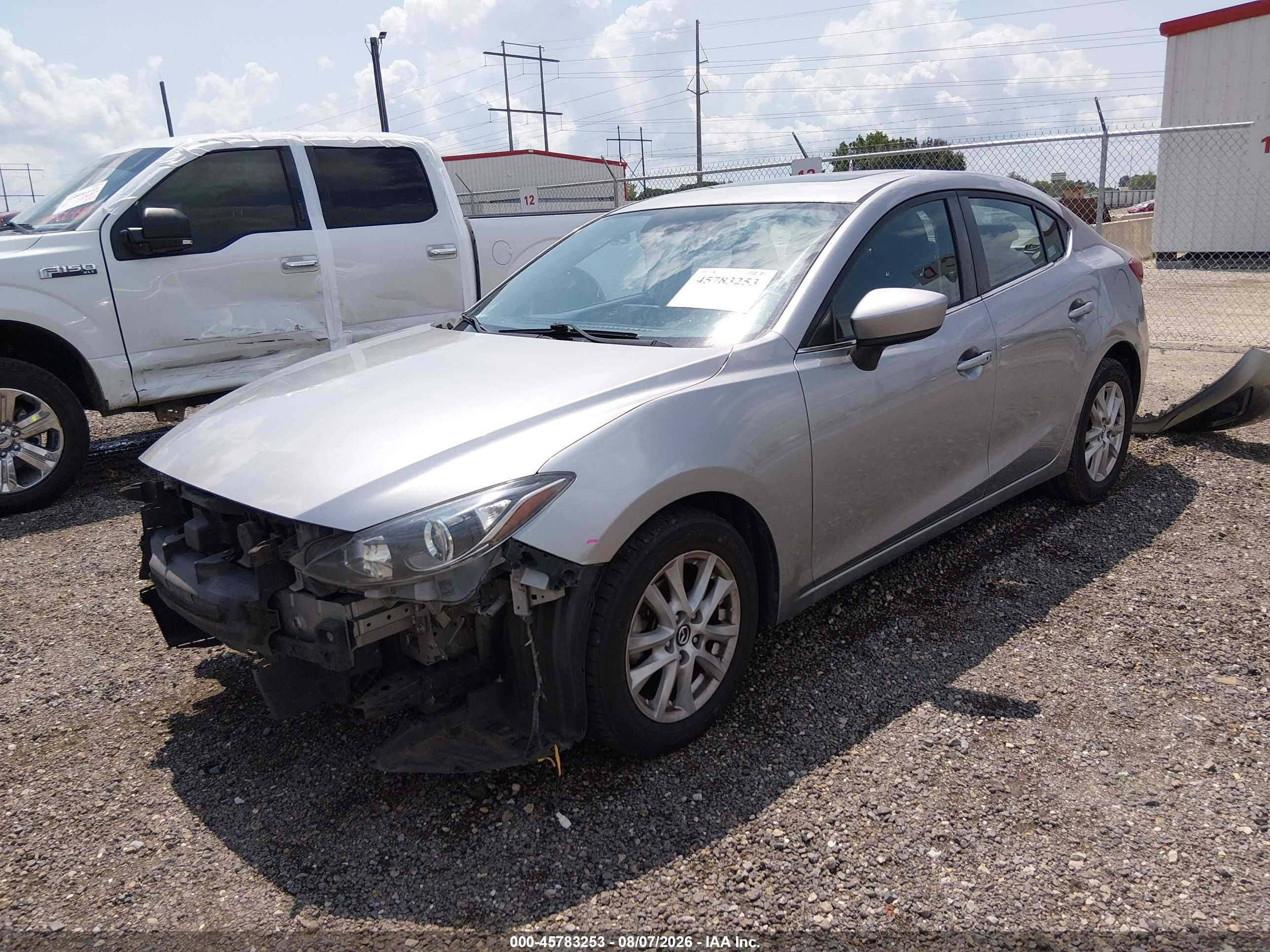 2015 Mazda Mazda3 I Touring Silver vin: 3MZBM1V72FM179847