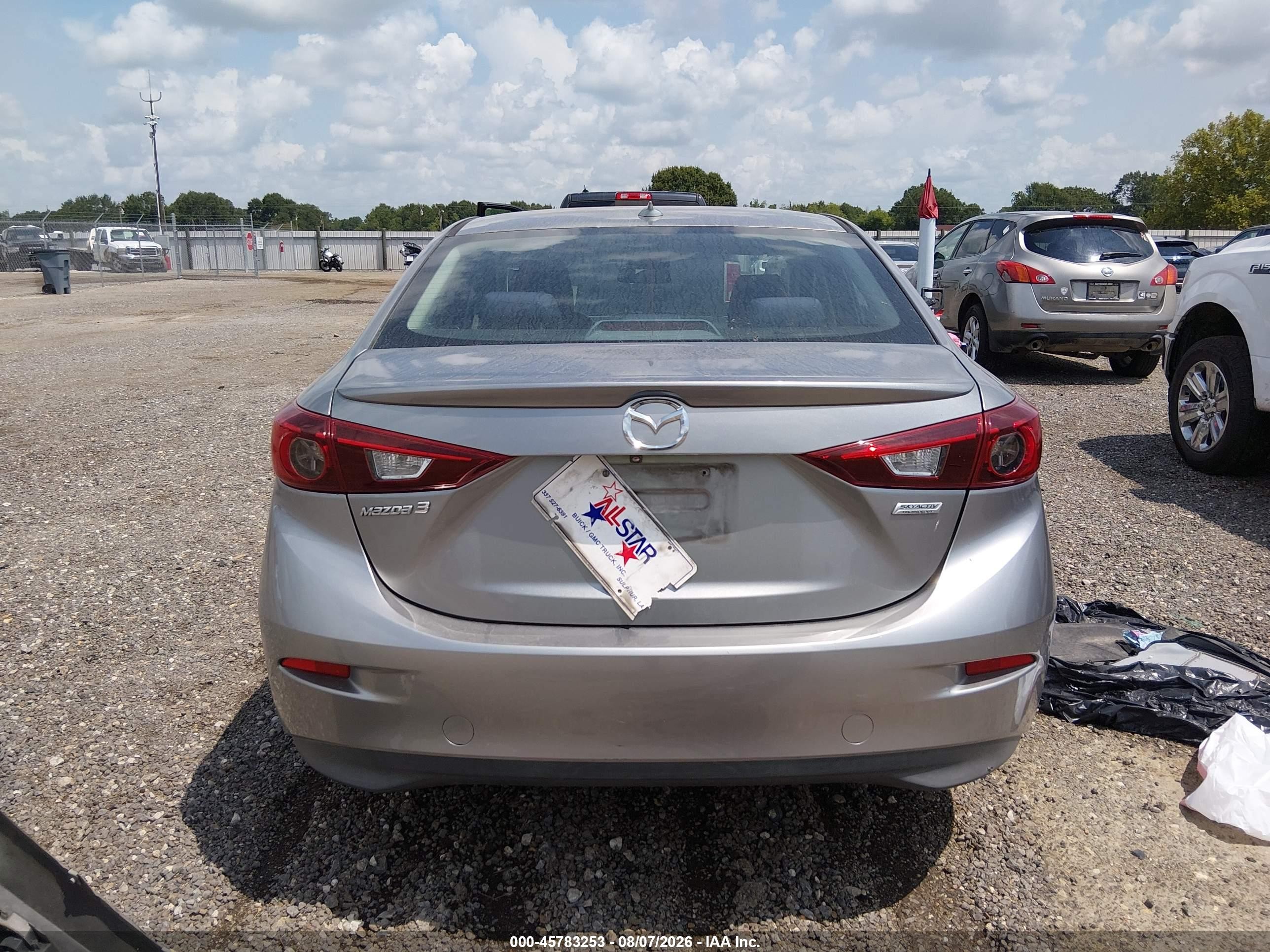 2015 Mazda Mazda3 I Touring Silver vin: 3MZBM1V72FM179847