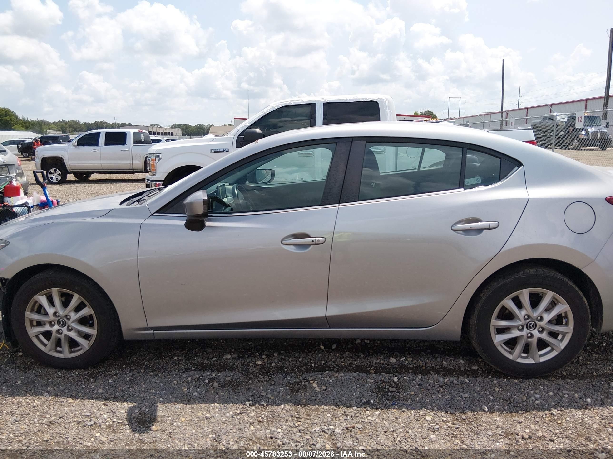 2015 Mazda Mazda3 I Touring Silver vin: 3MZBM1V72FM179847