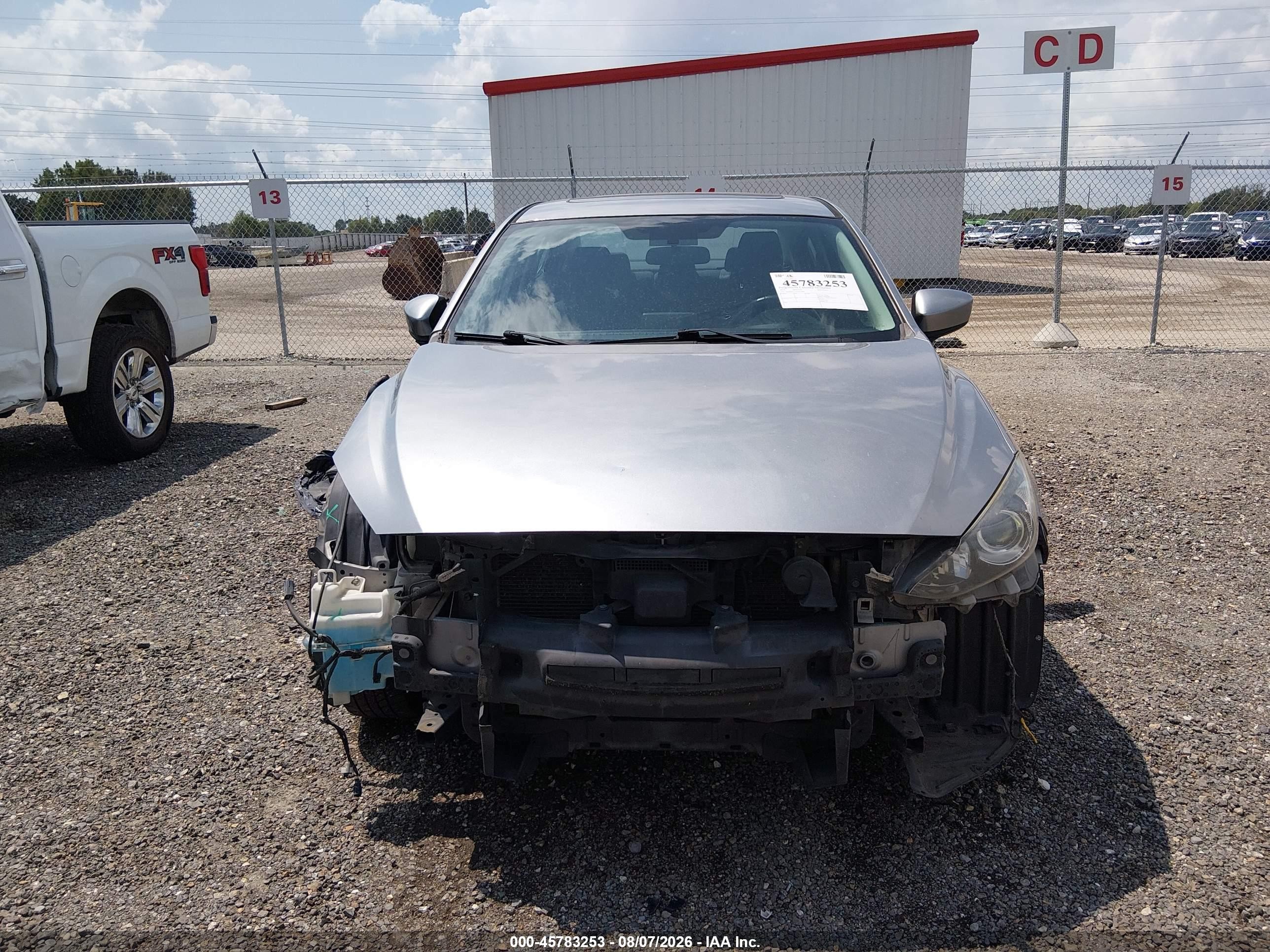 2015 Mazda Mazda3 I Touring Silver vin: 3MZBM1V72FM179847
