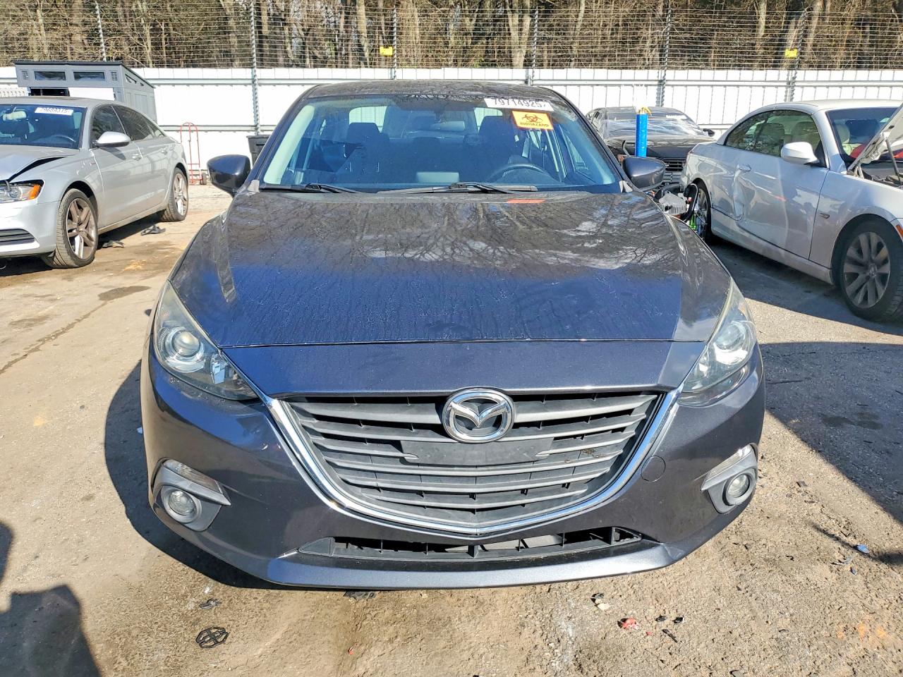2015 Mazda 3 Touring Silver vin: 3MZBM1V72FM229078