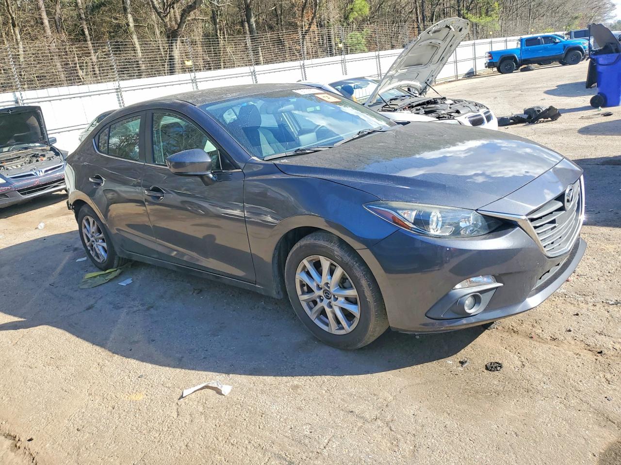2015 Mazda 3 Touring Silver vin: 3MZBM1V72FM229078