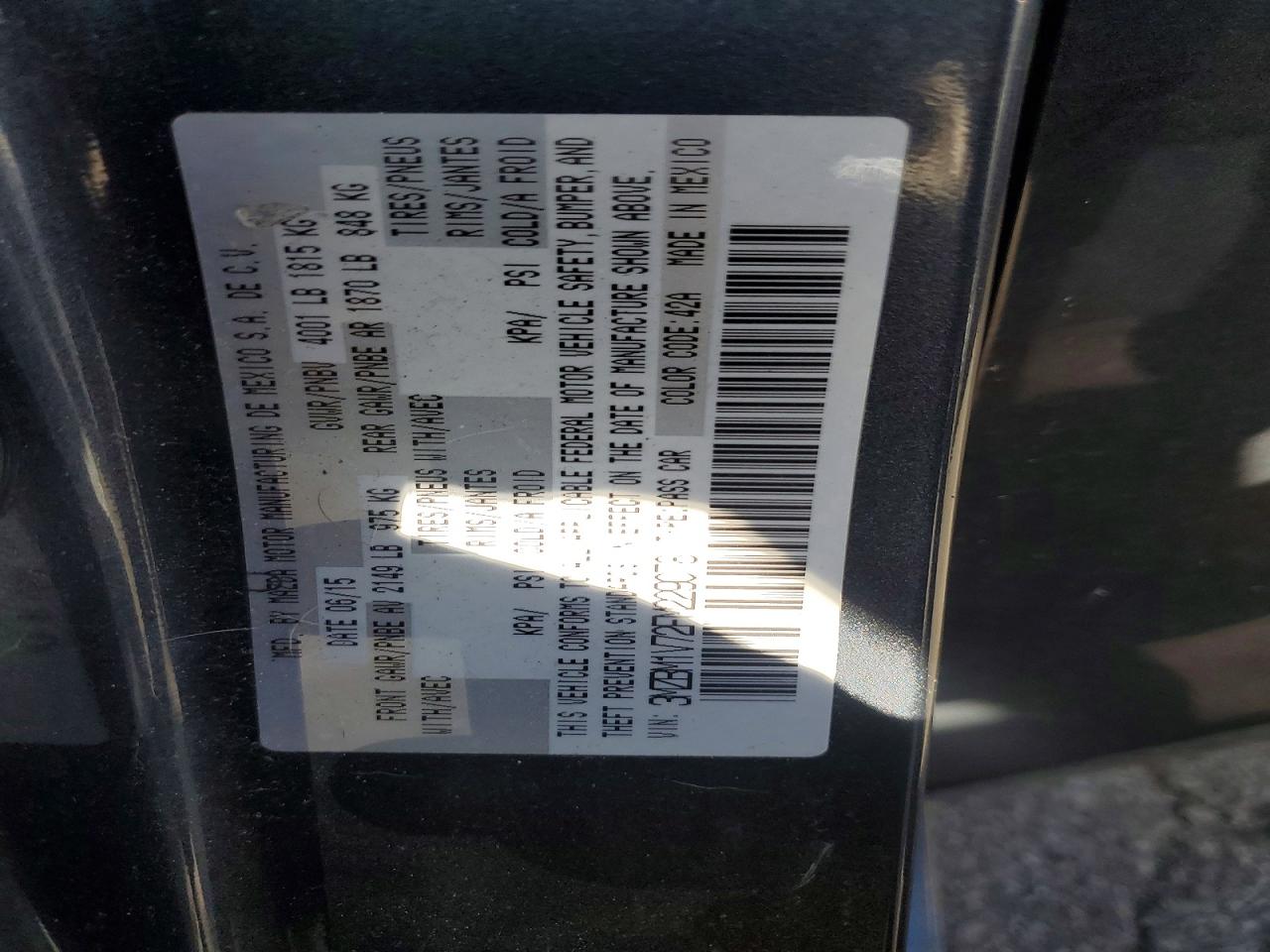 2015 Mazda 3 Touring Silver vin: 3MZBM1V72FM229078