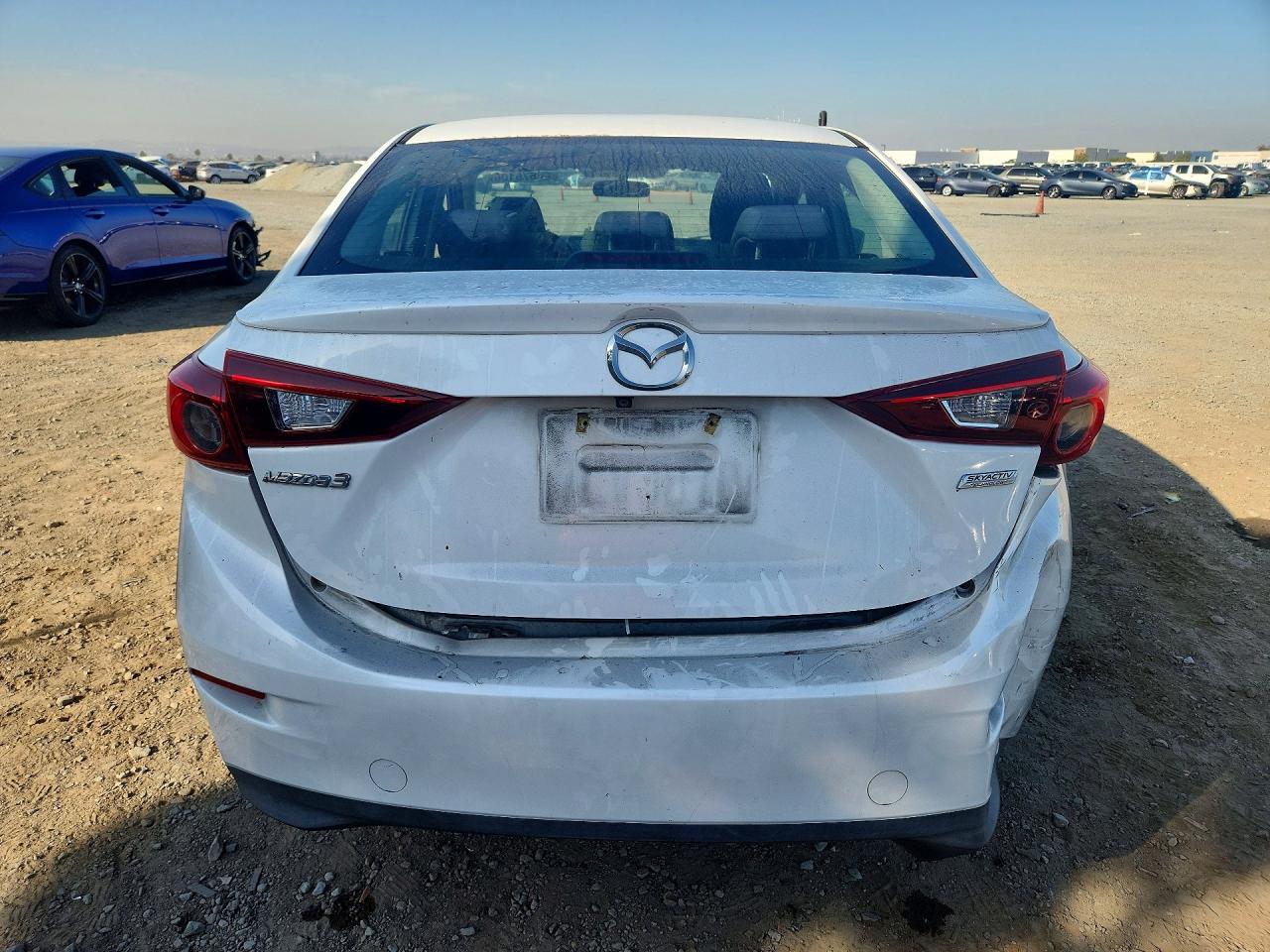 2015 Mazda 3 Touring White vin: 3MZBM1V72FM230683
