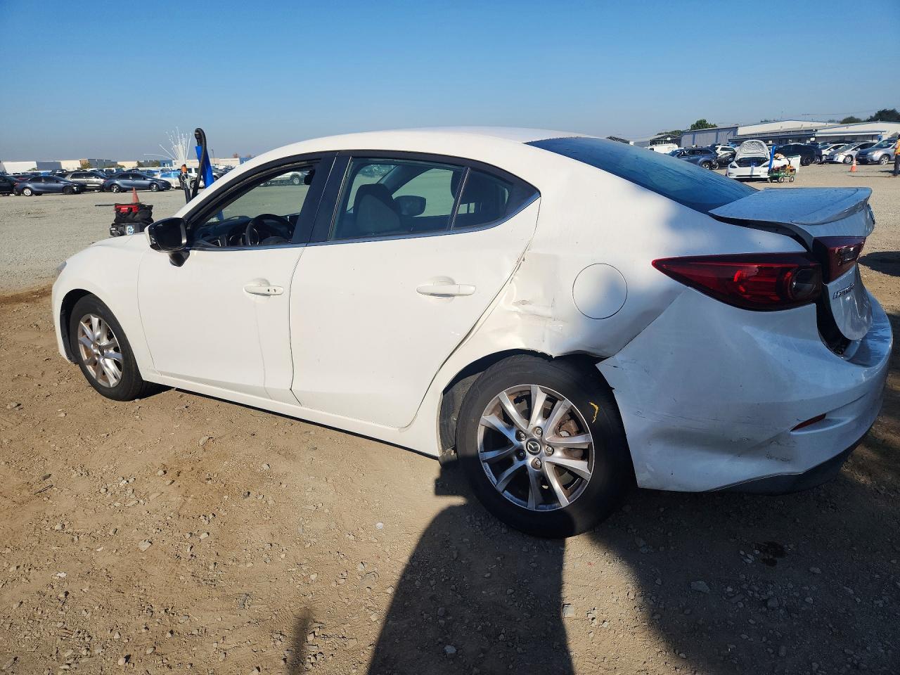 2015 Mazda 3 Touring White vin: 3MZBM1V72FM230683