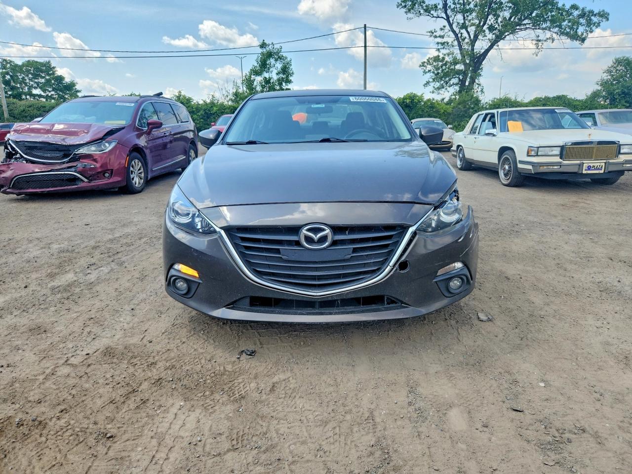 2014 Mazda 3 Touring Gray vin: 3MZBM1V73EM122684