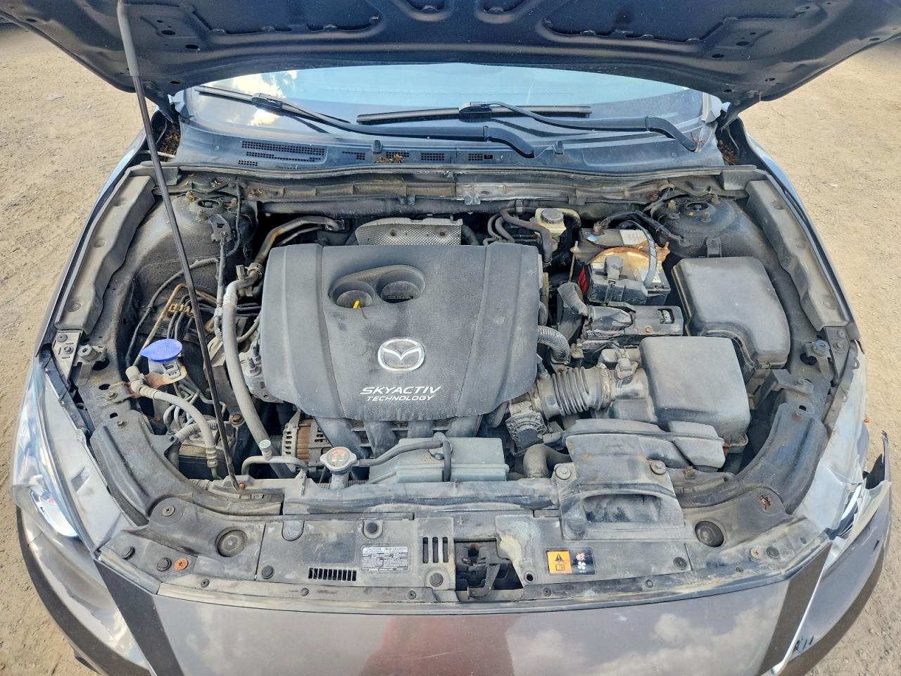 2014 Mazda 3 Touring Gray vin: 3MZBM1V73EM122684