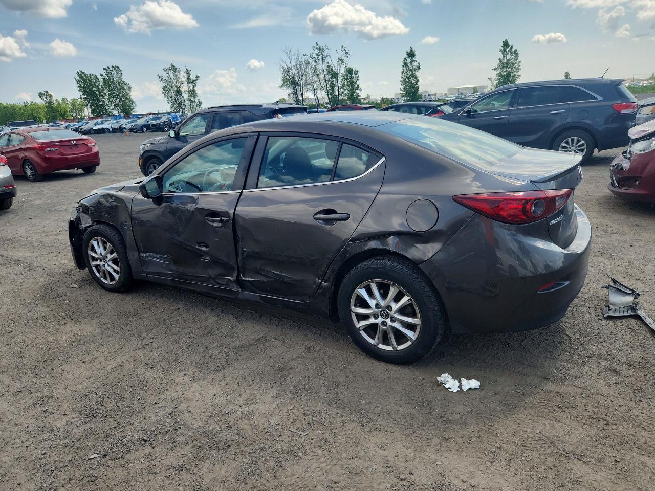 2014 Mazda 3 Touring Gray vin: 3MZBM1V73EM122684