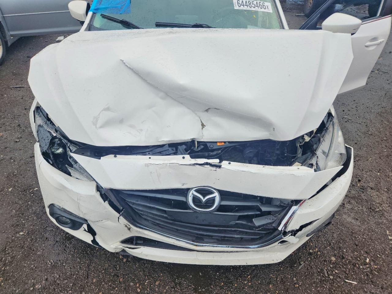 2015 Mazda 3 Touring White vin: 3MZBM1V73FM145321