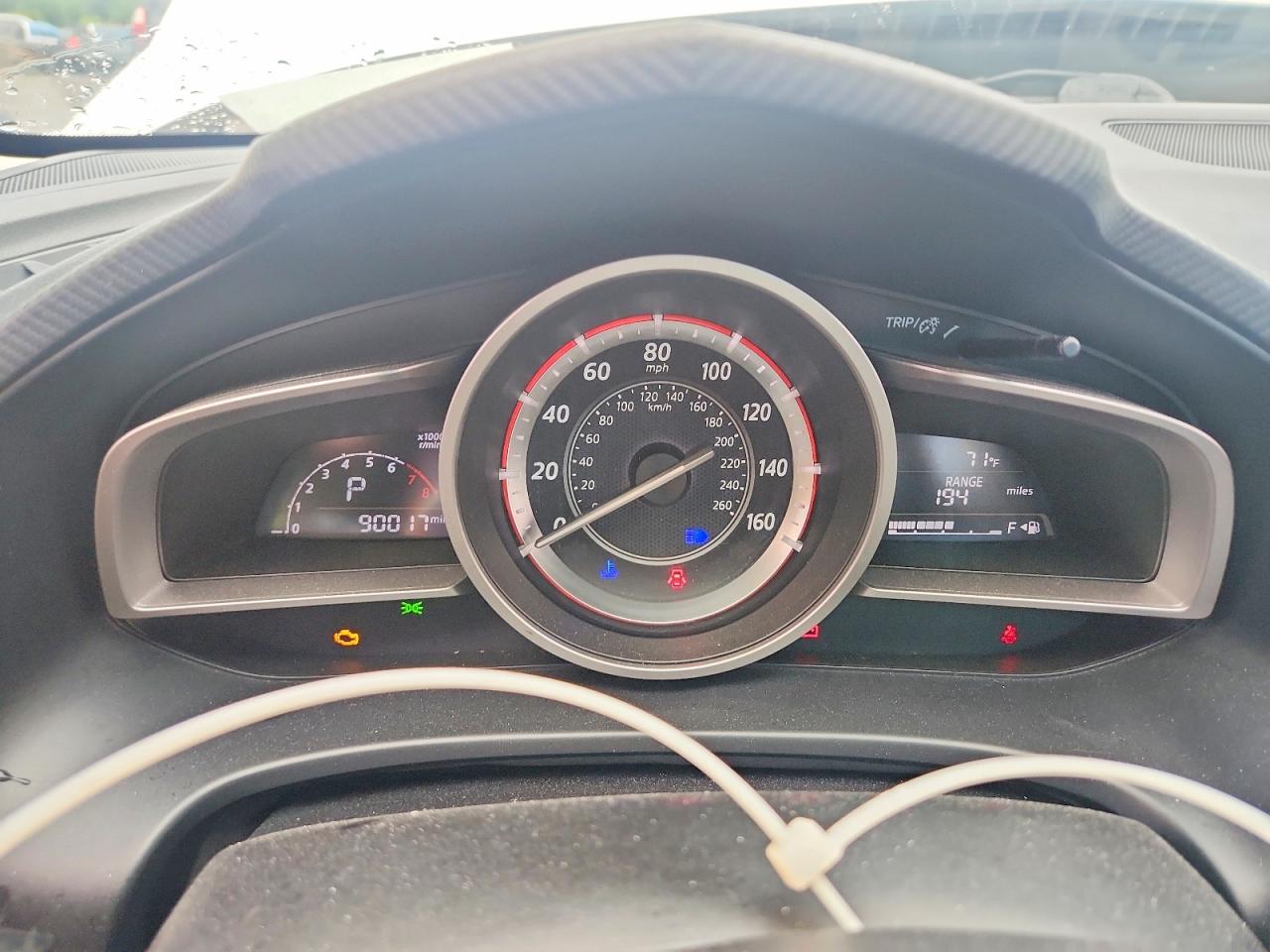 2015 Mazda 3 Touring White vin: 3MZBM1V73FM145321