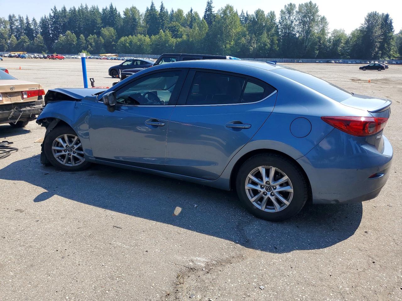 2015 Mazda 3 Touring Синий vin: 3MZBM1V73FM156836