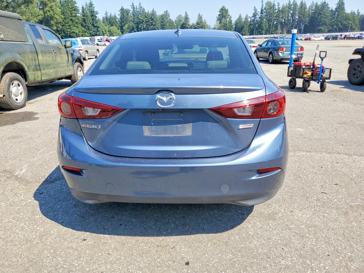 2015 Mazda 3 Touring Синий vin: 3MZBM1V73FM156836