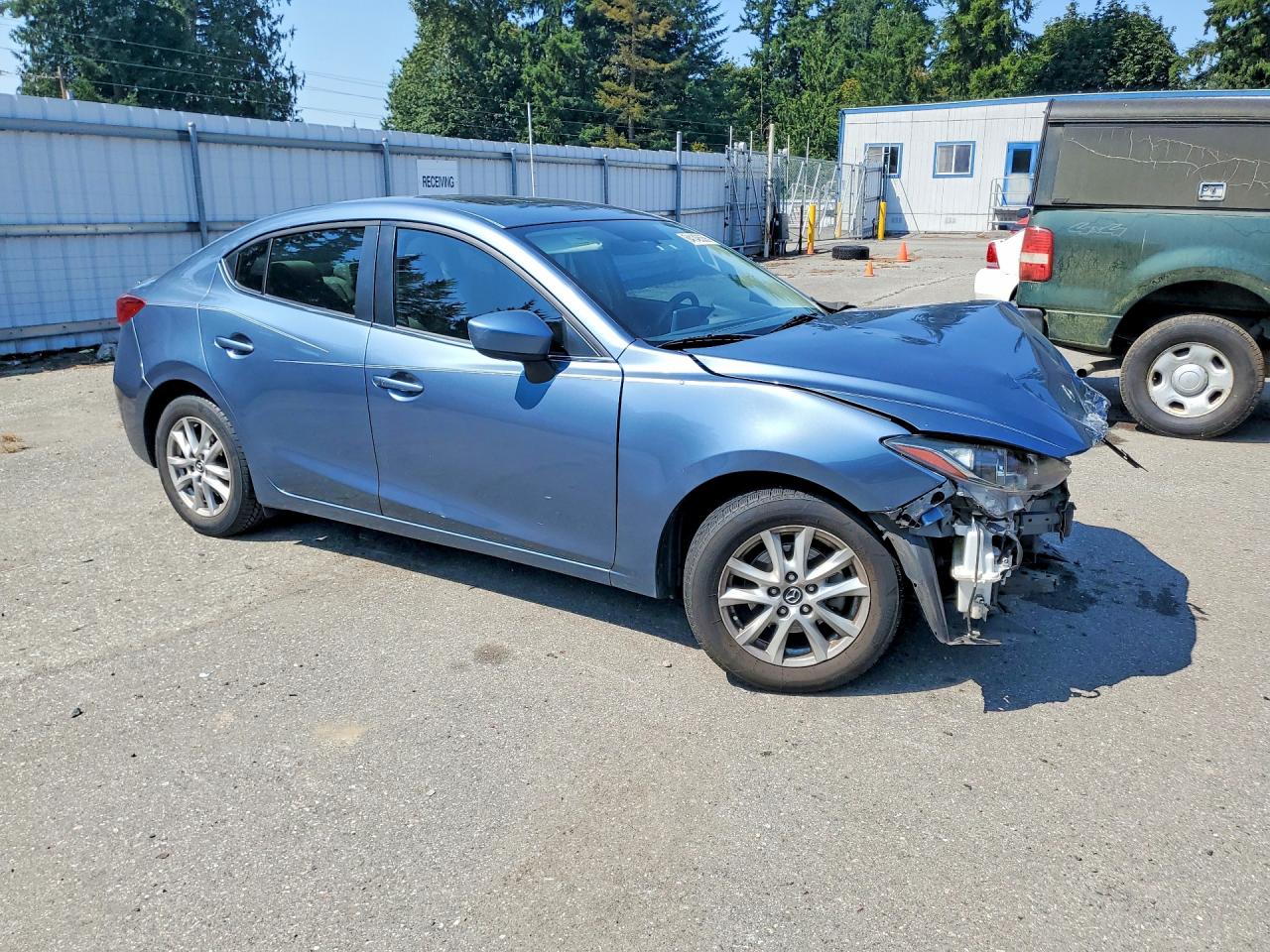 2015 Mazda 3 Touring Синий vin: 3MZBM1V73FM156836
