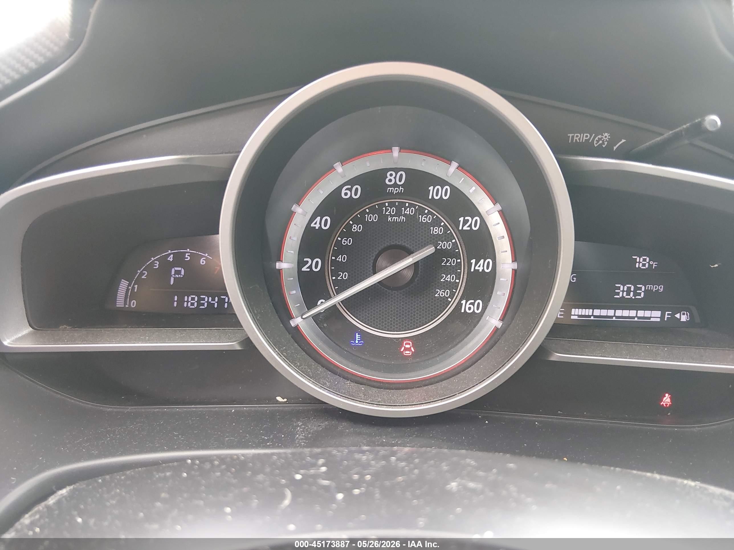 2015 Mazda Mazda3 I Touring Белый vin: 3MZBM1V73FM162569